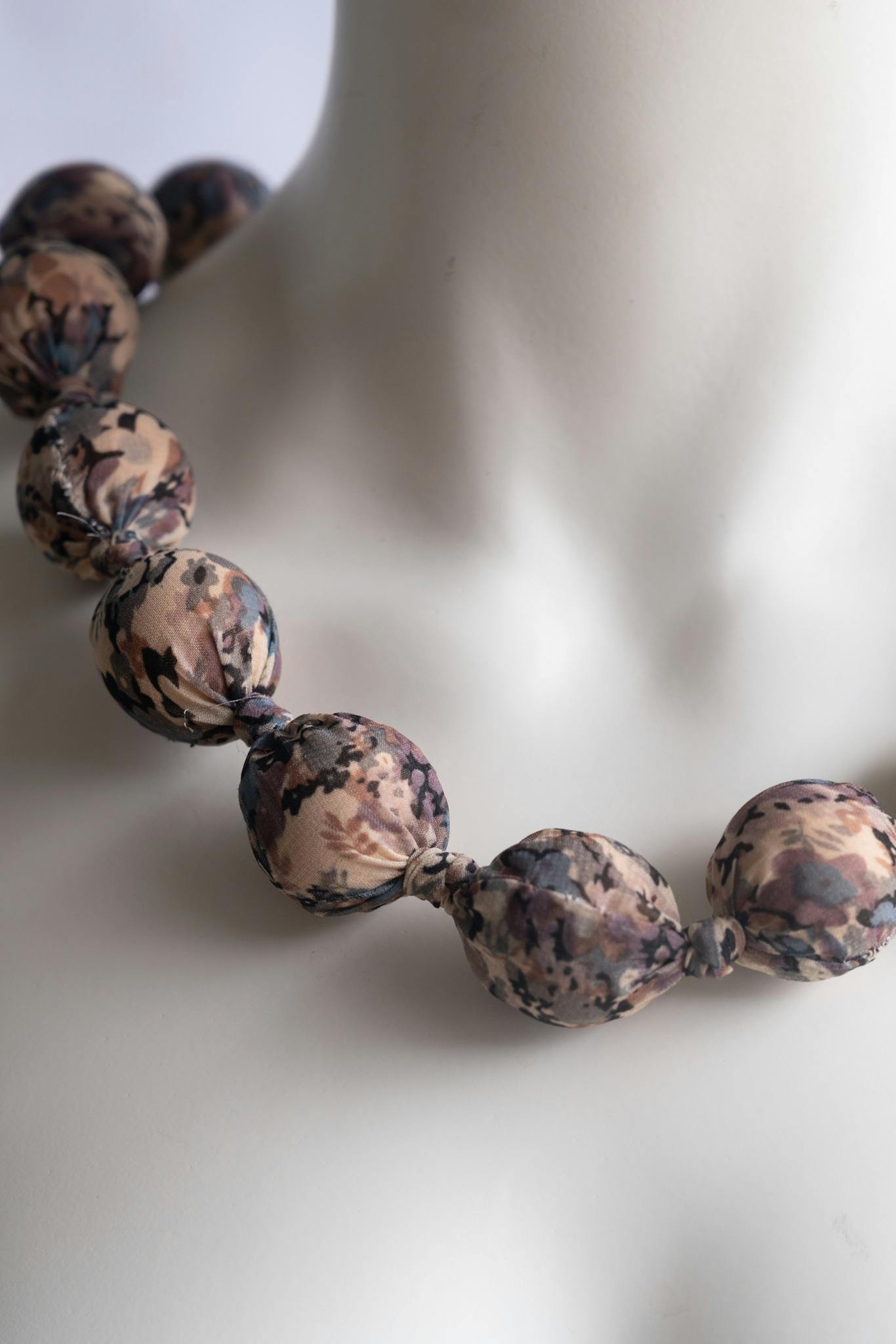 Bold & Beautiful, Silky-Wrapped Necklaces