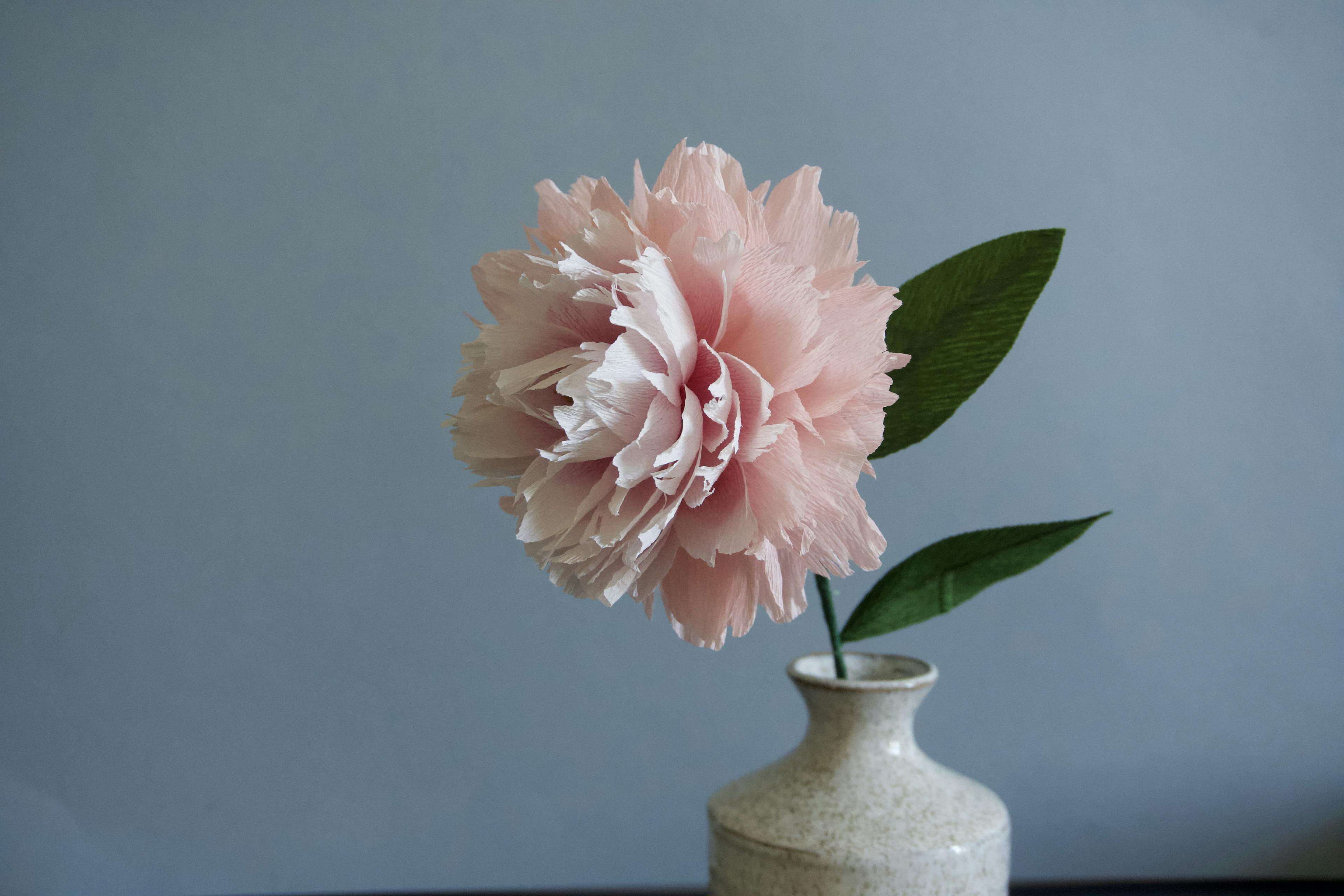 Signature handcrafted Paper Peony