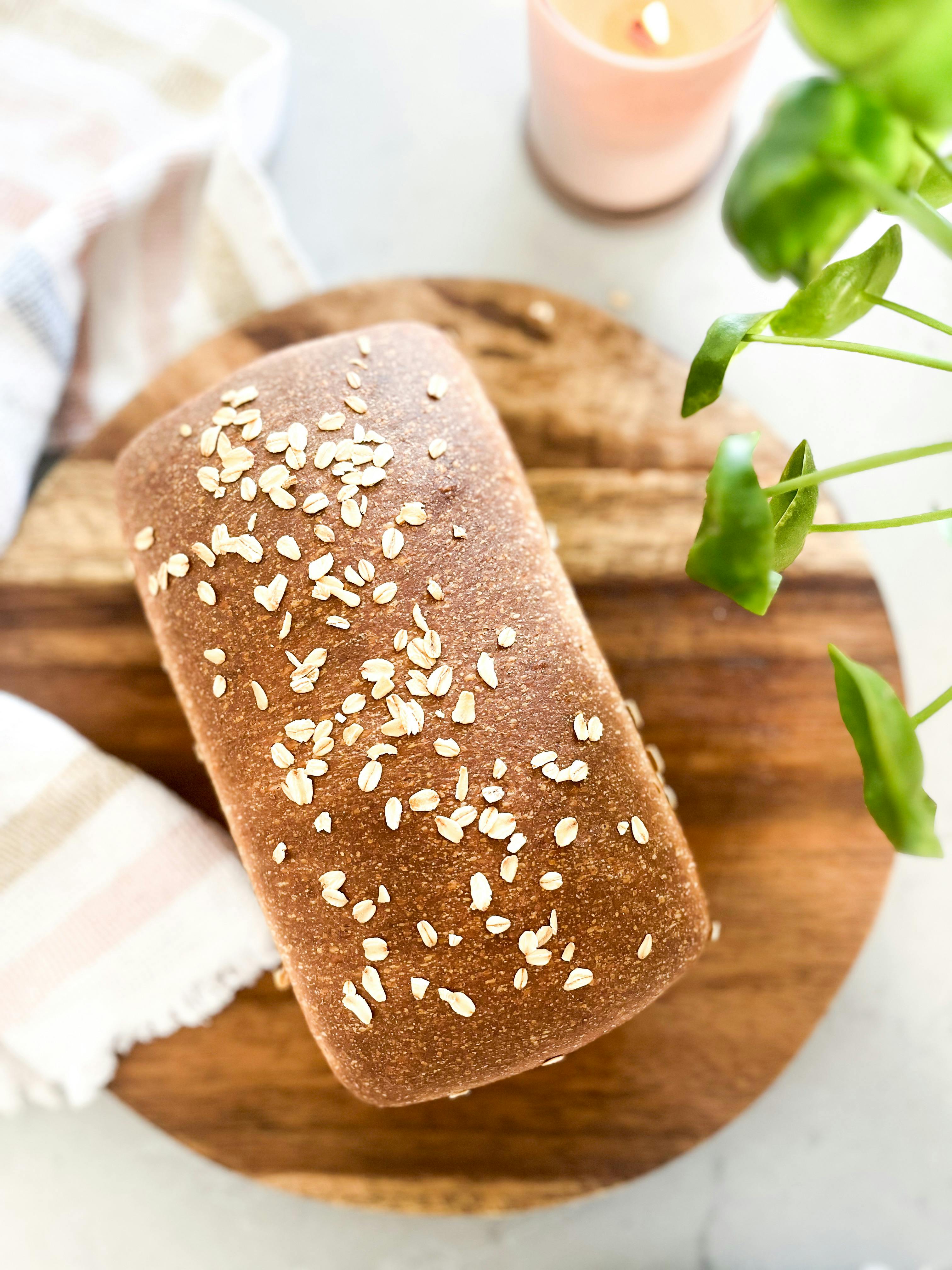 Whole Wheat Sourdough Sandwich Loaf