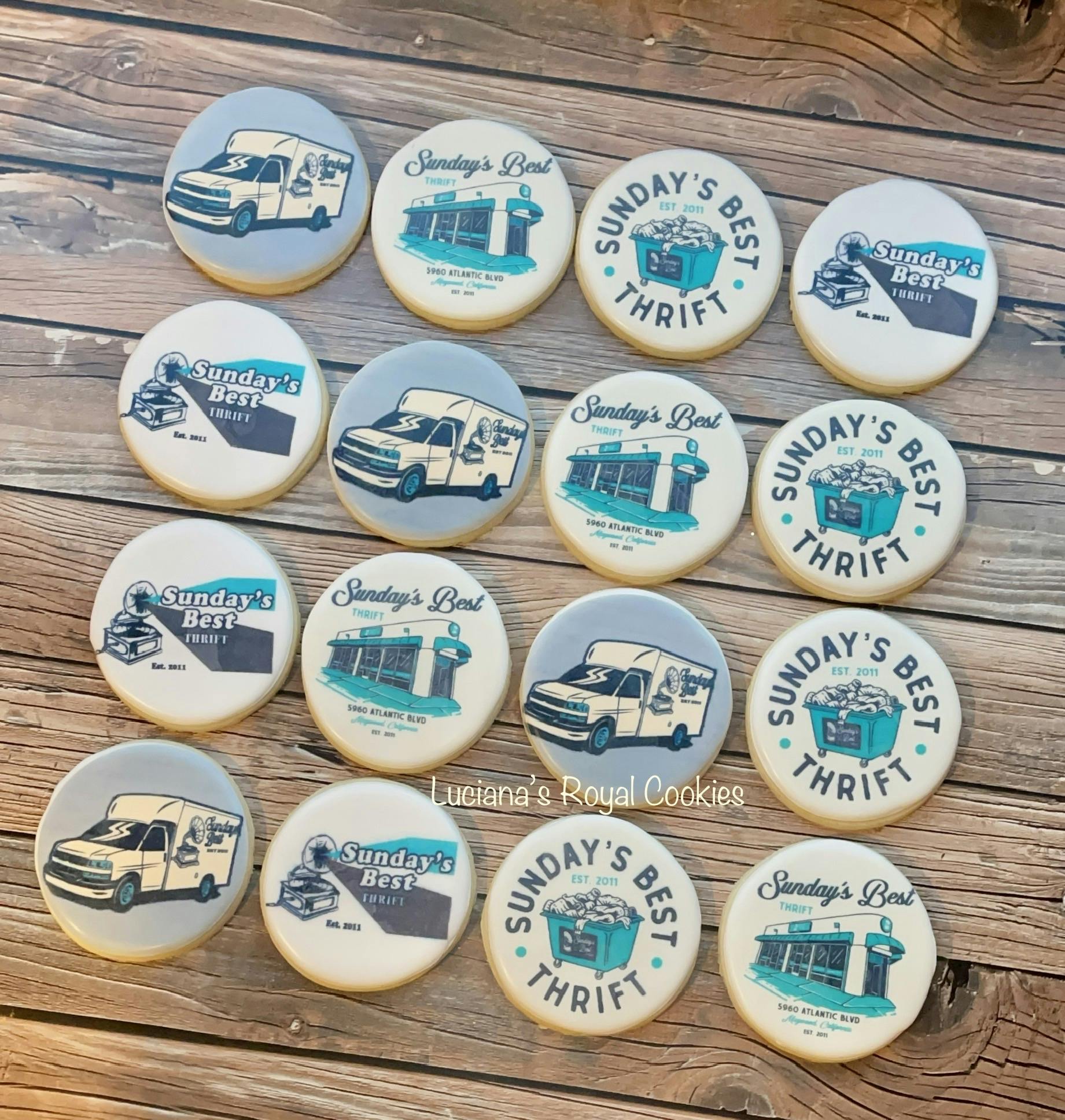 Logo Cookies (Custom logo cookies) 