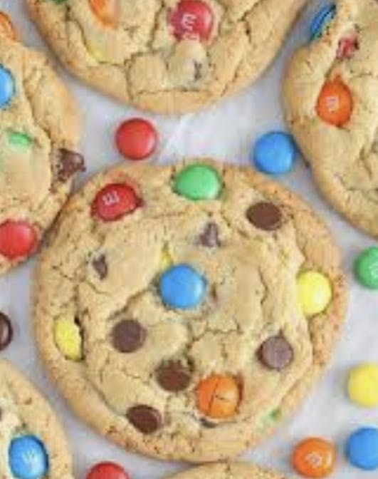 M and m cookies