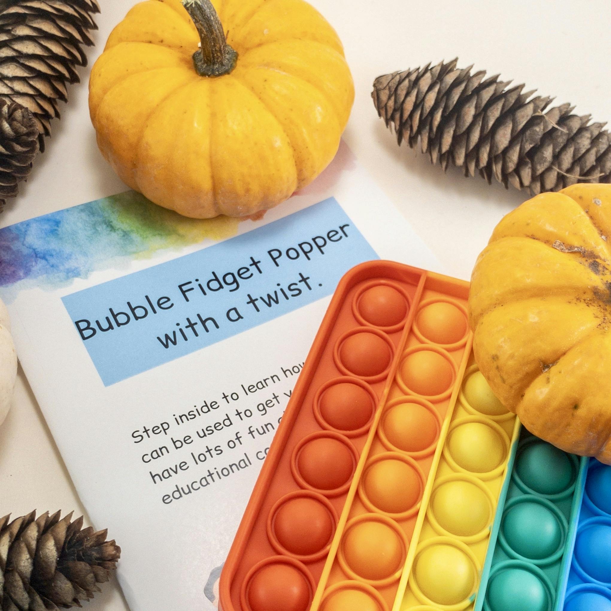 Bubble FIdget and Booklet