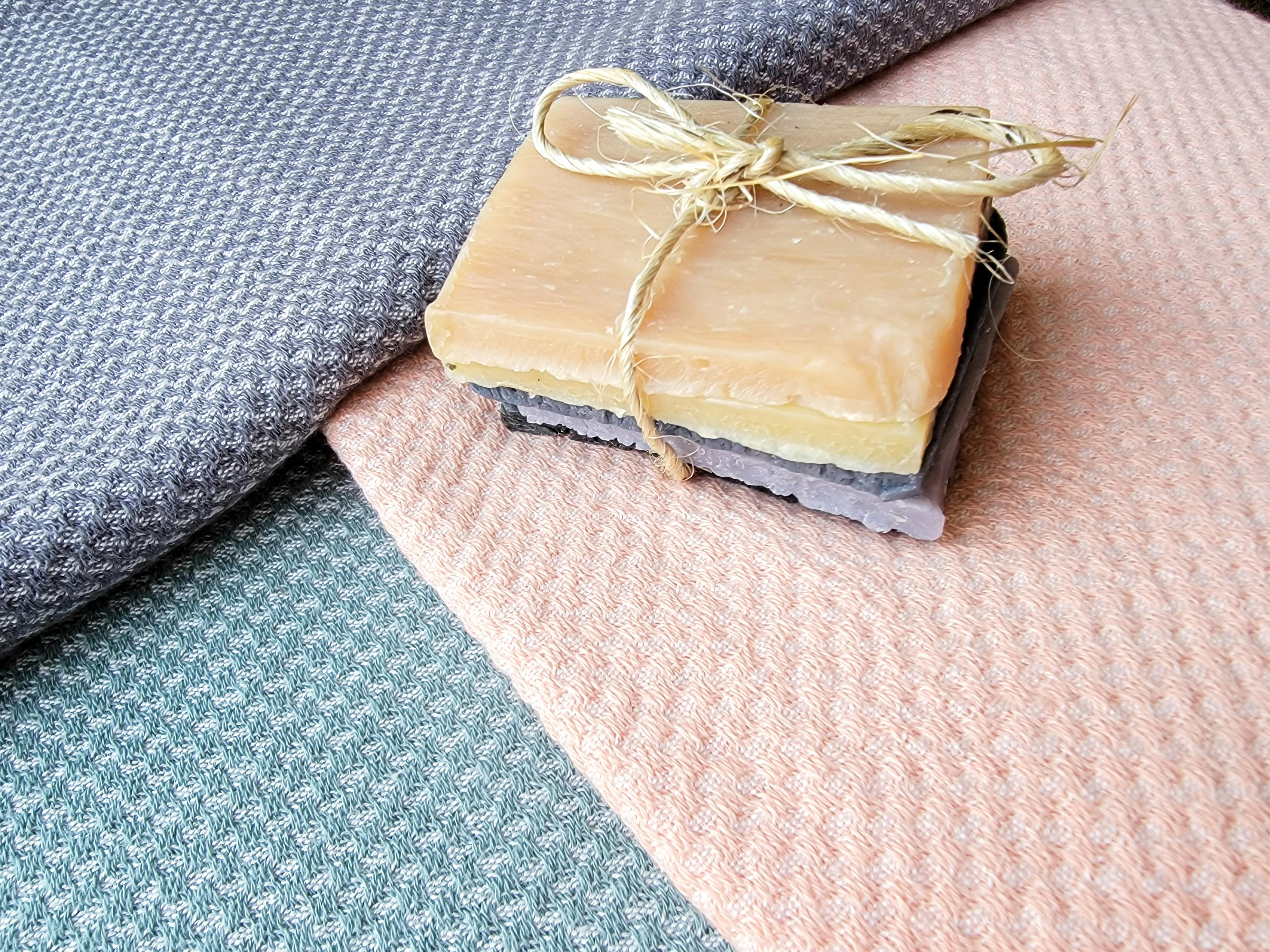 Honeycomb Weave Turkish Hand & Tea Towels 