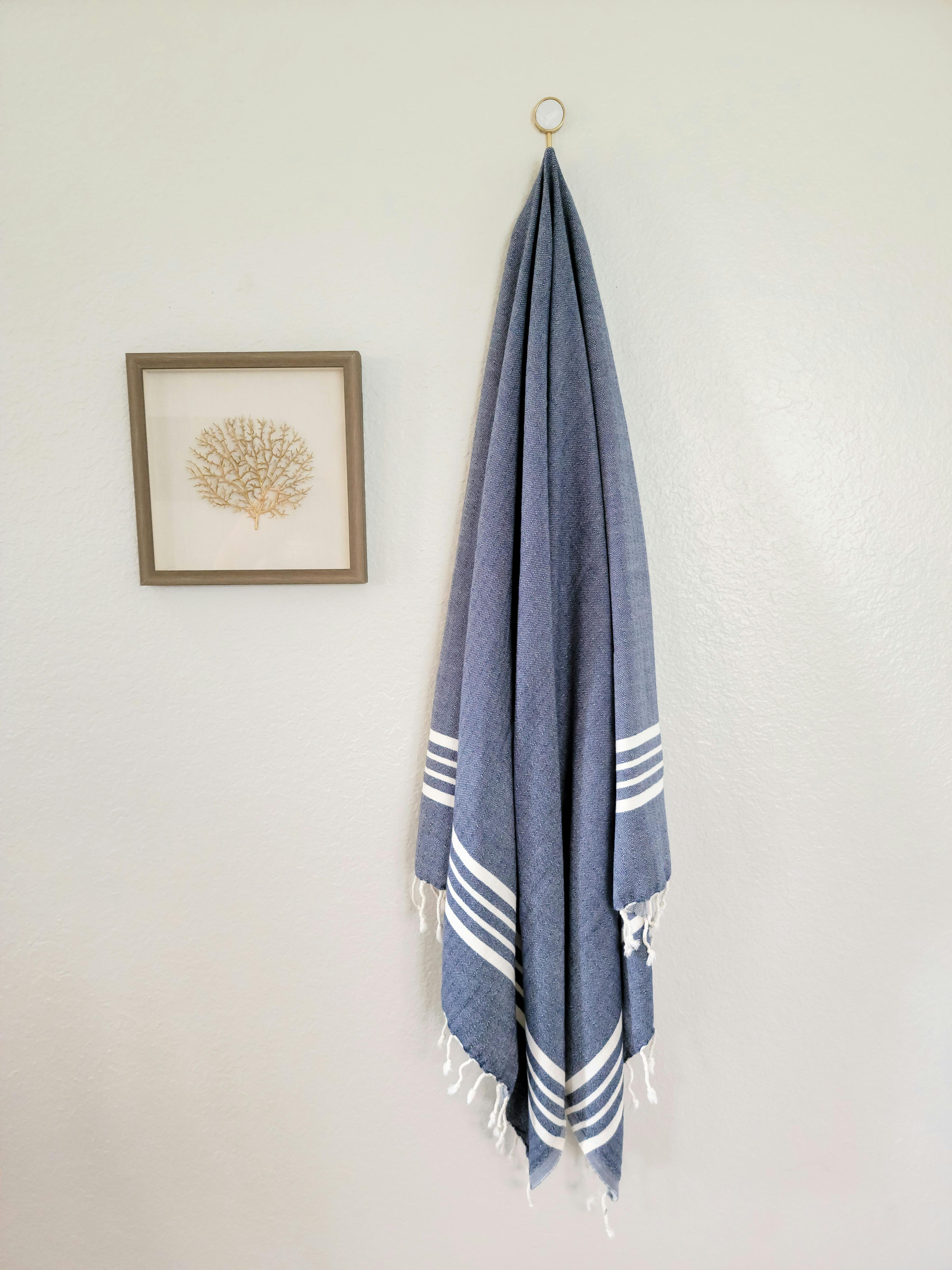 Nautical Stripe Bath & Beach Turkish Towels