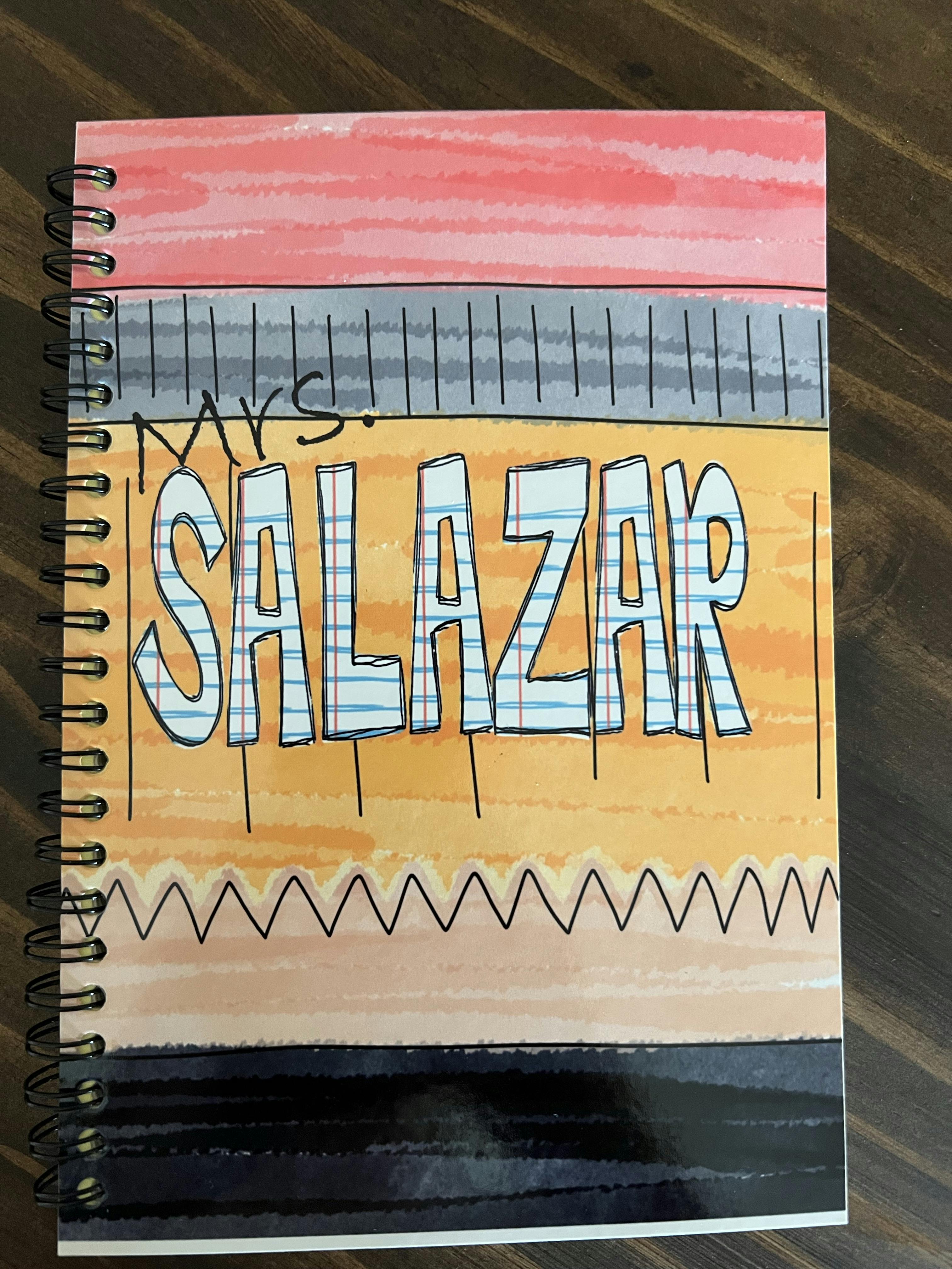 Personalized notebook