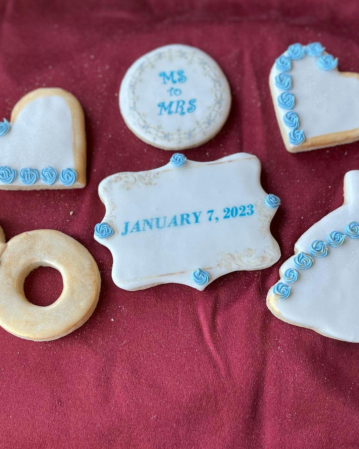 Wedding Shower cookies 
