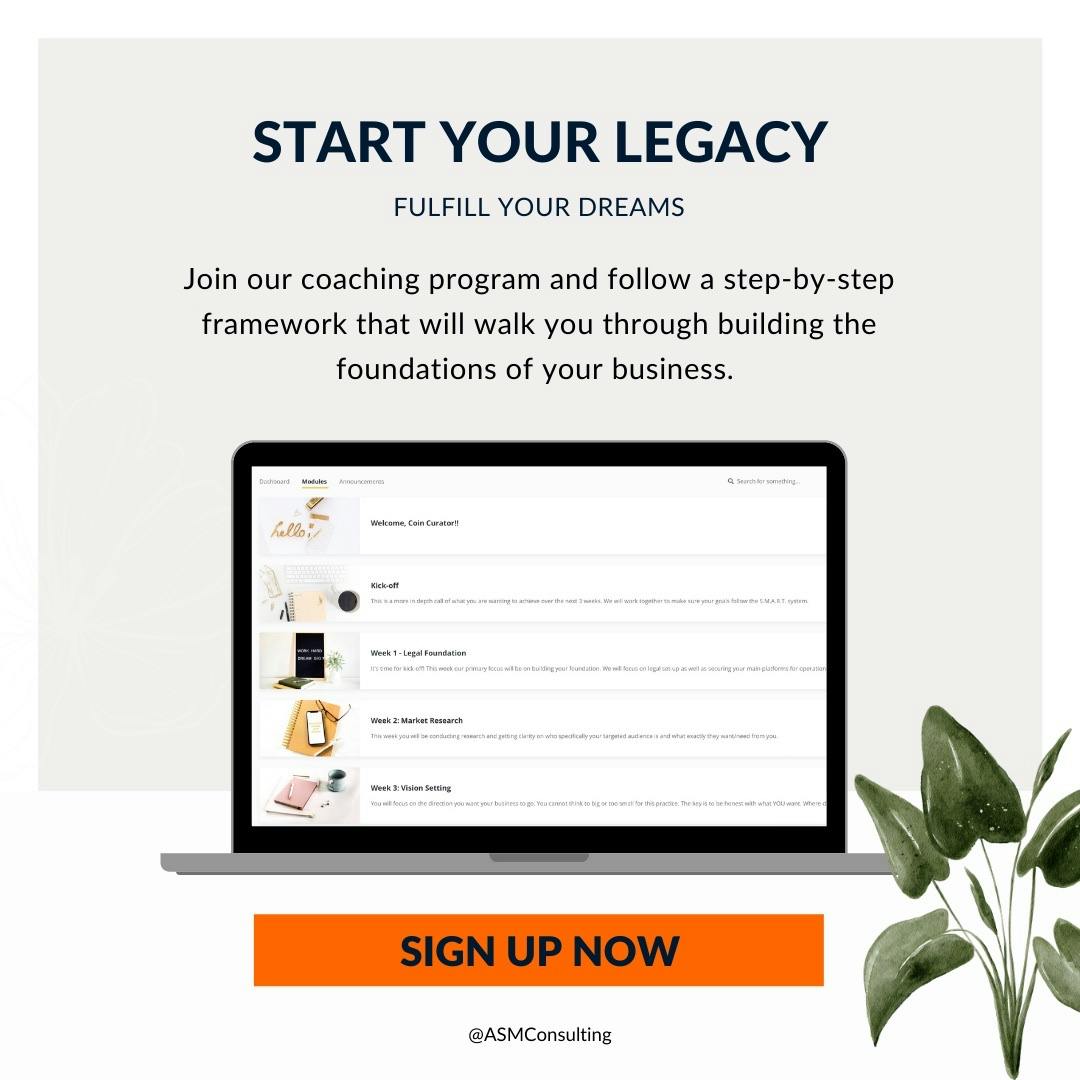 Start Your Legacy