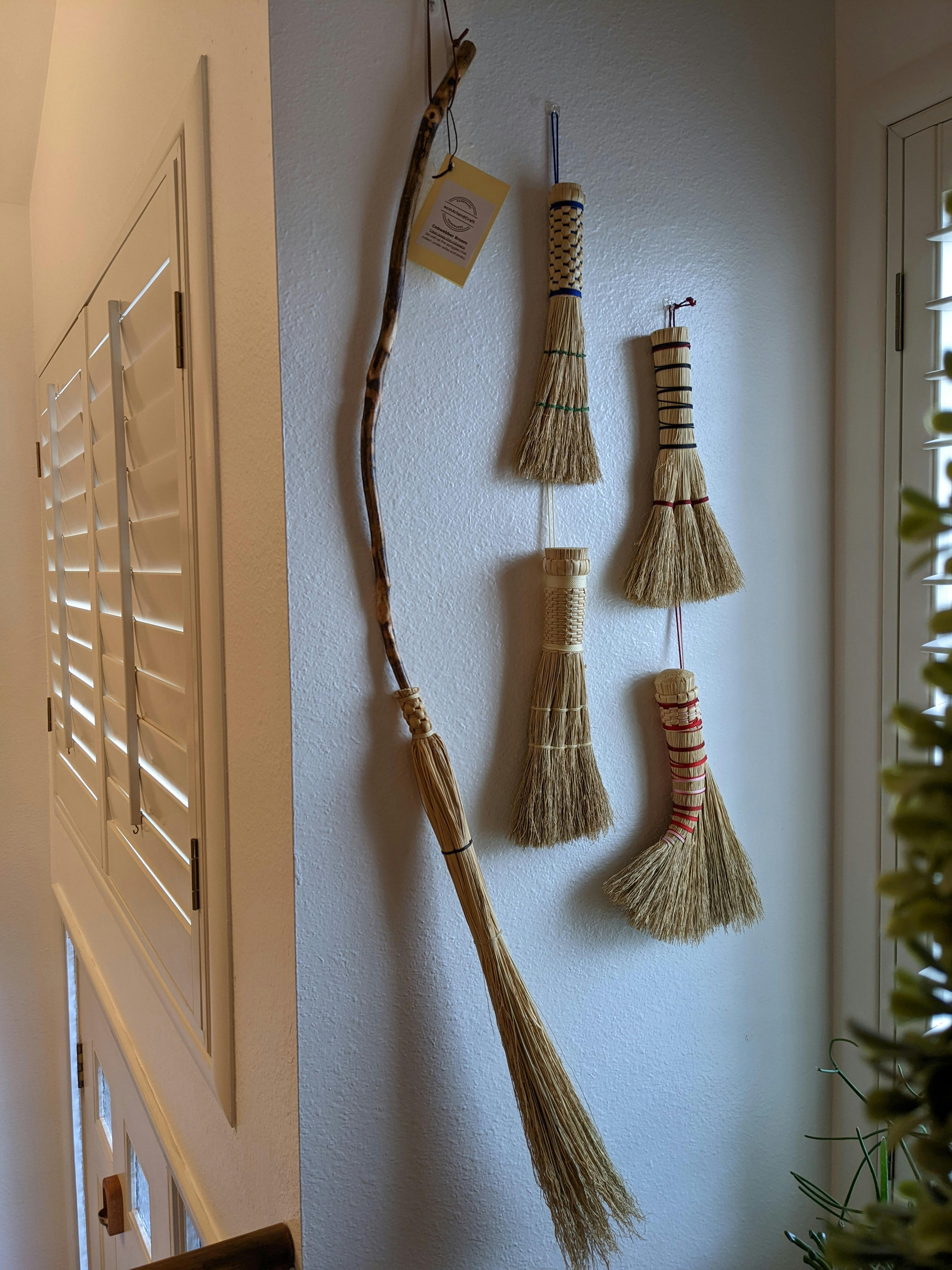 Designer Broom - both artistic AND functional