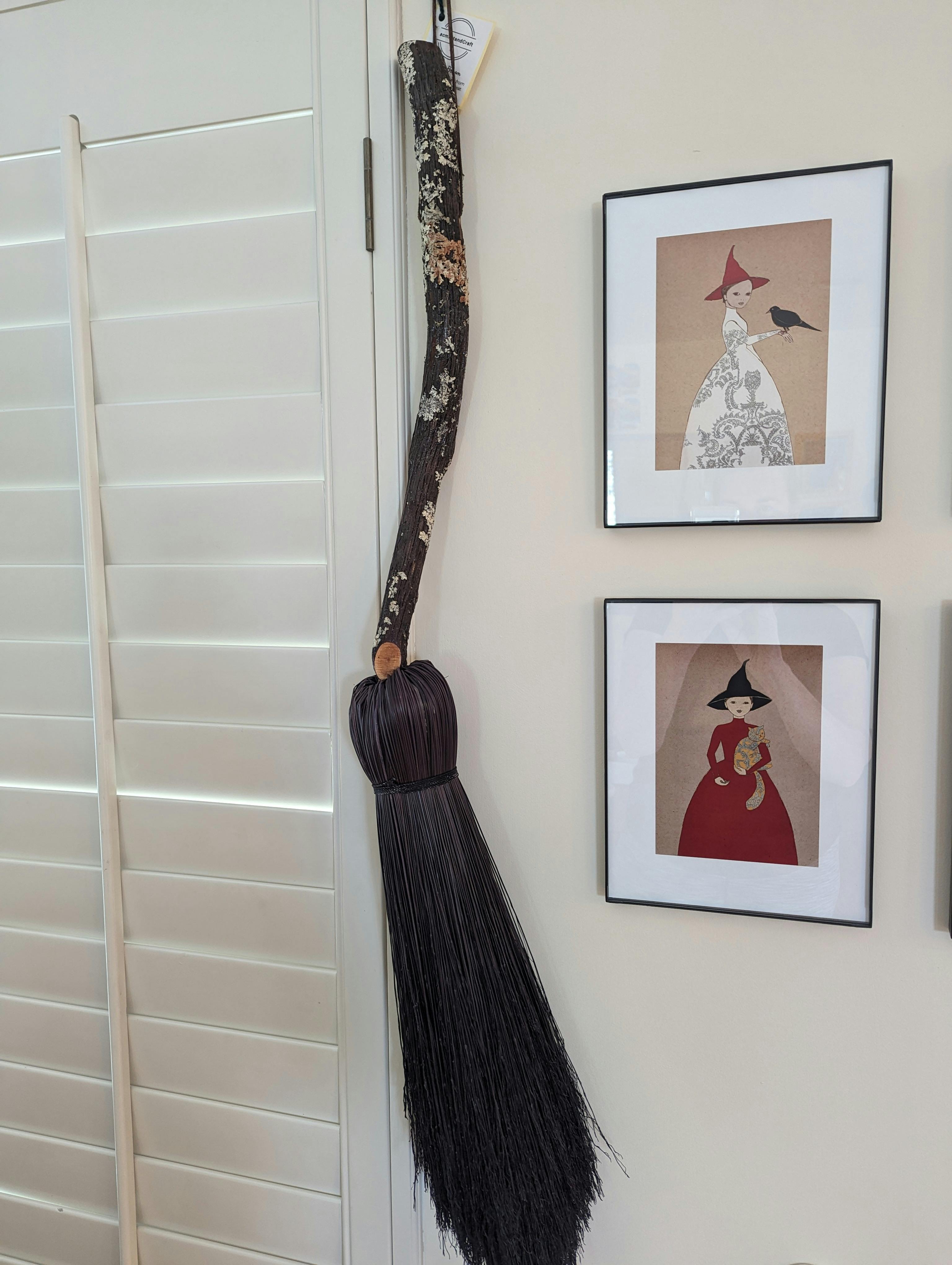 Witch's Broom, Halloween, Halloween Decorations