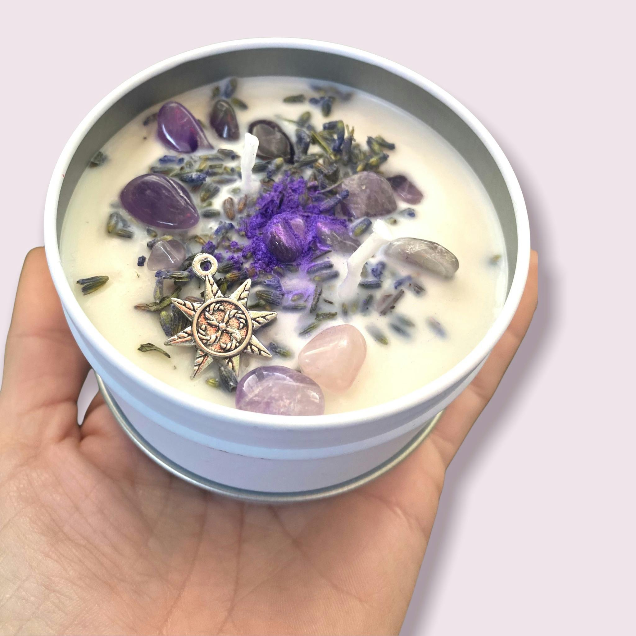 “I am Calm” Lavender Candle