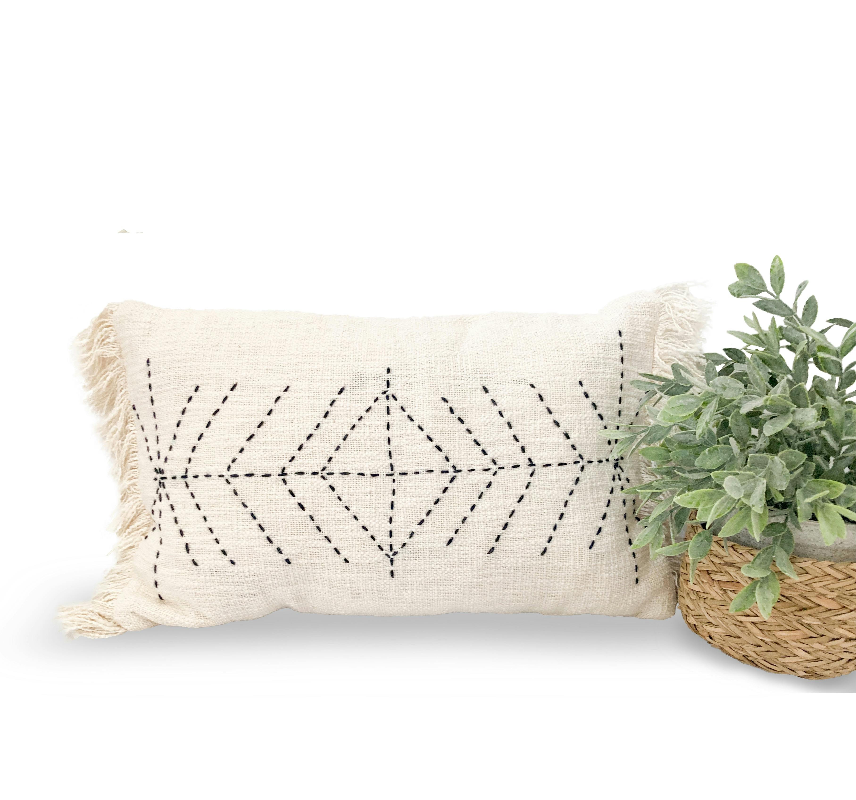 Esme Embroidered Pillow Cover