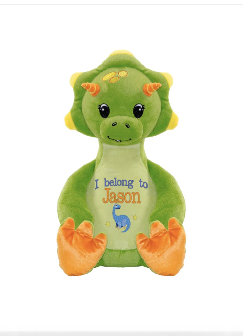 Gift for kids, Dinosaur , personalized plushies, 