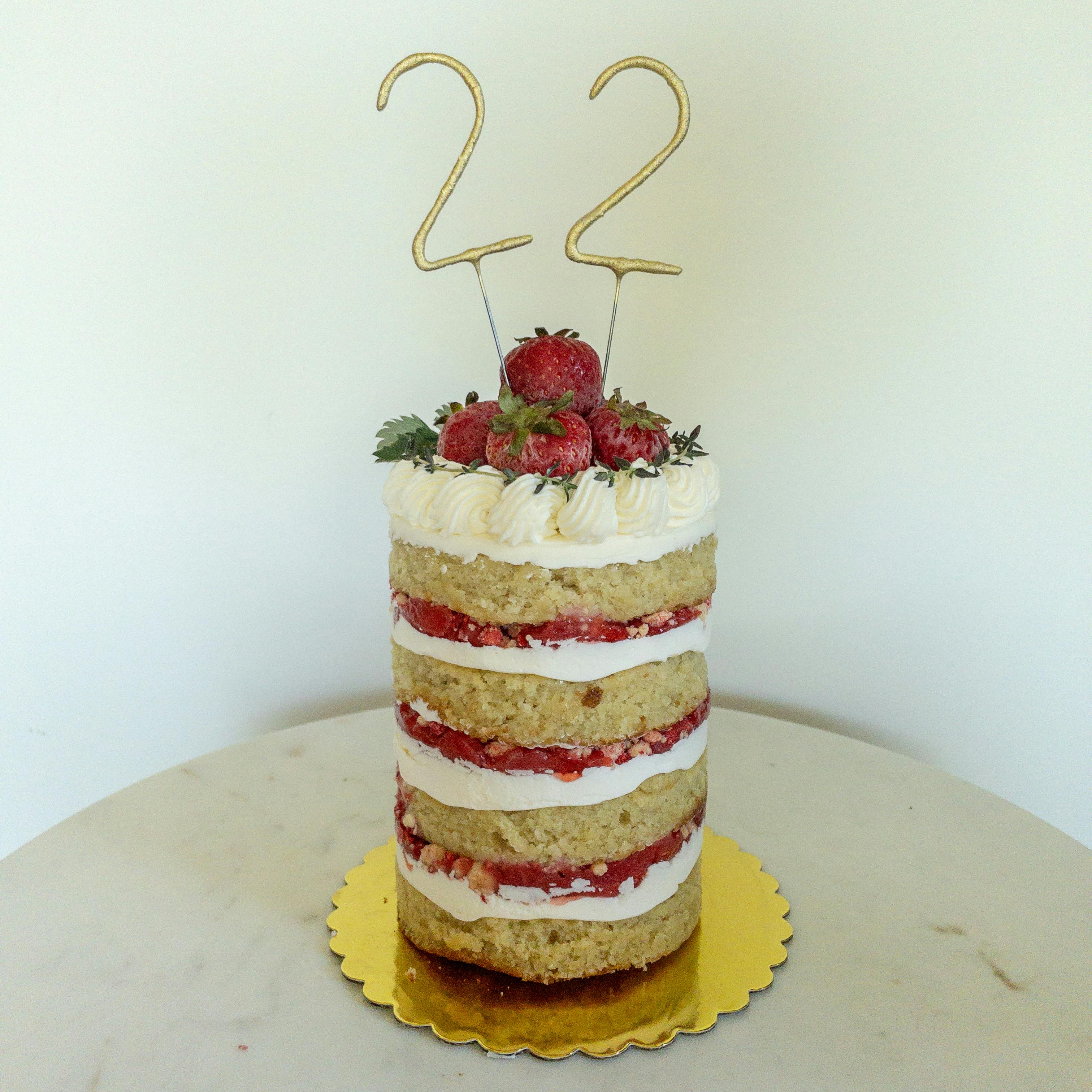 4” layer cake
