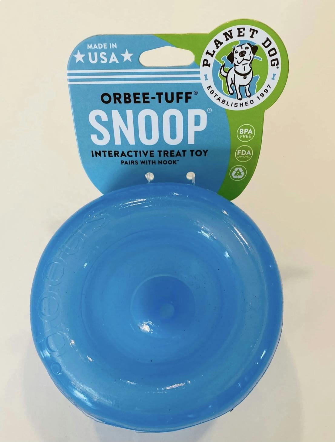 Orbee Tuff Snoop - Interactive Treat Dispenser