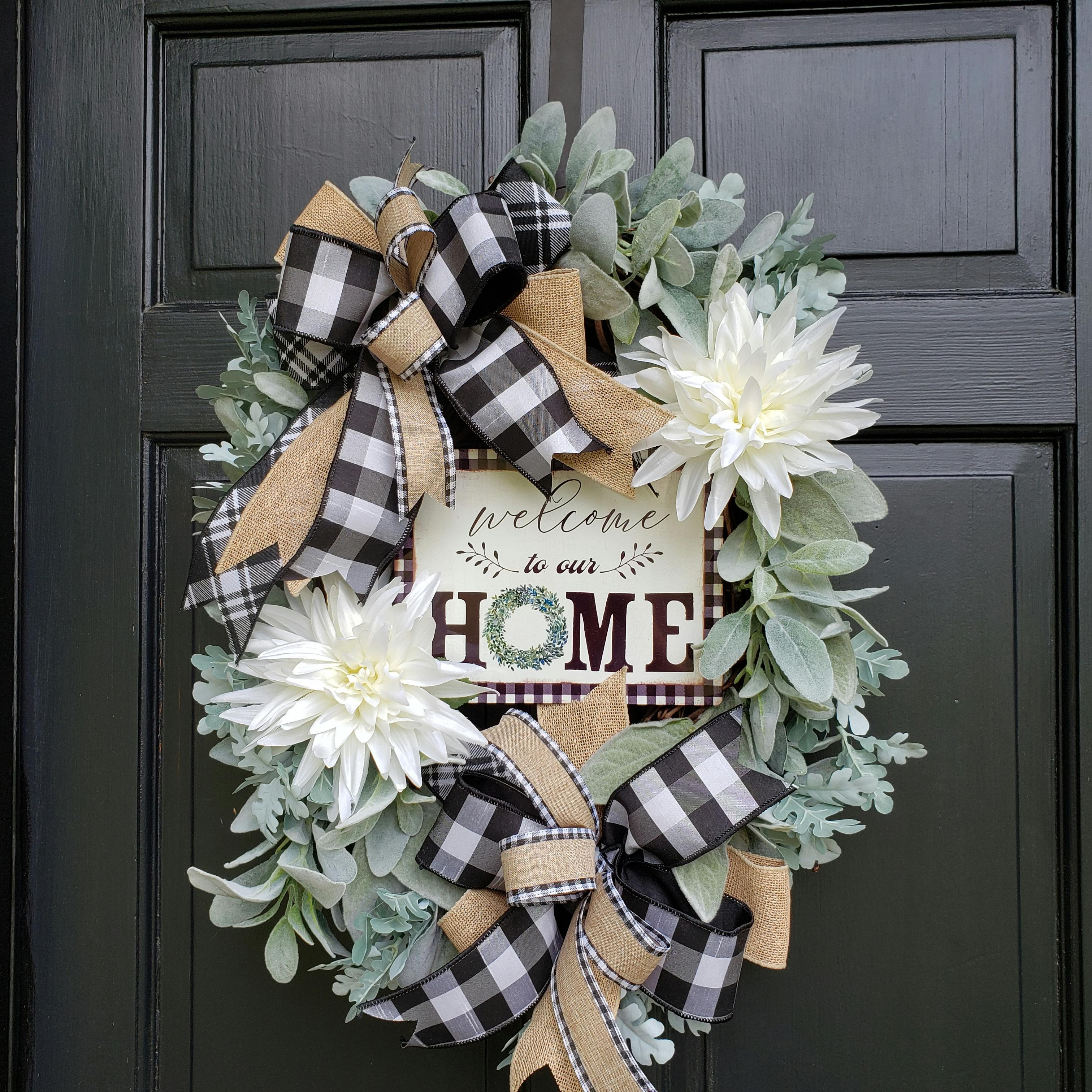 Welcome to Our Home Everyday Wreath 