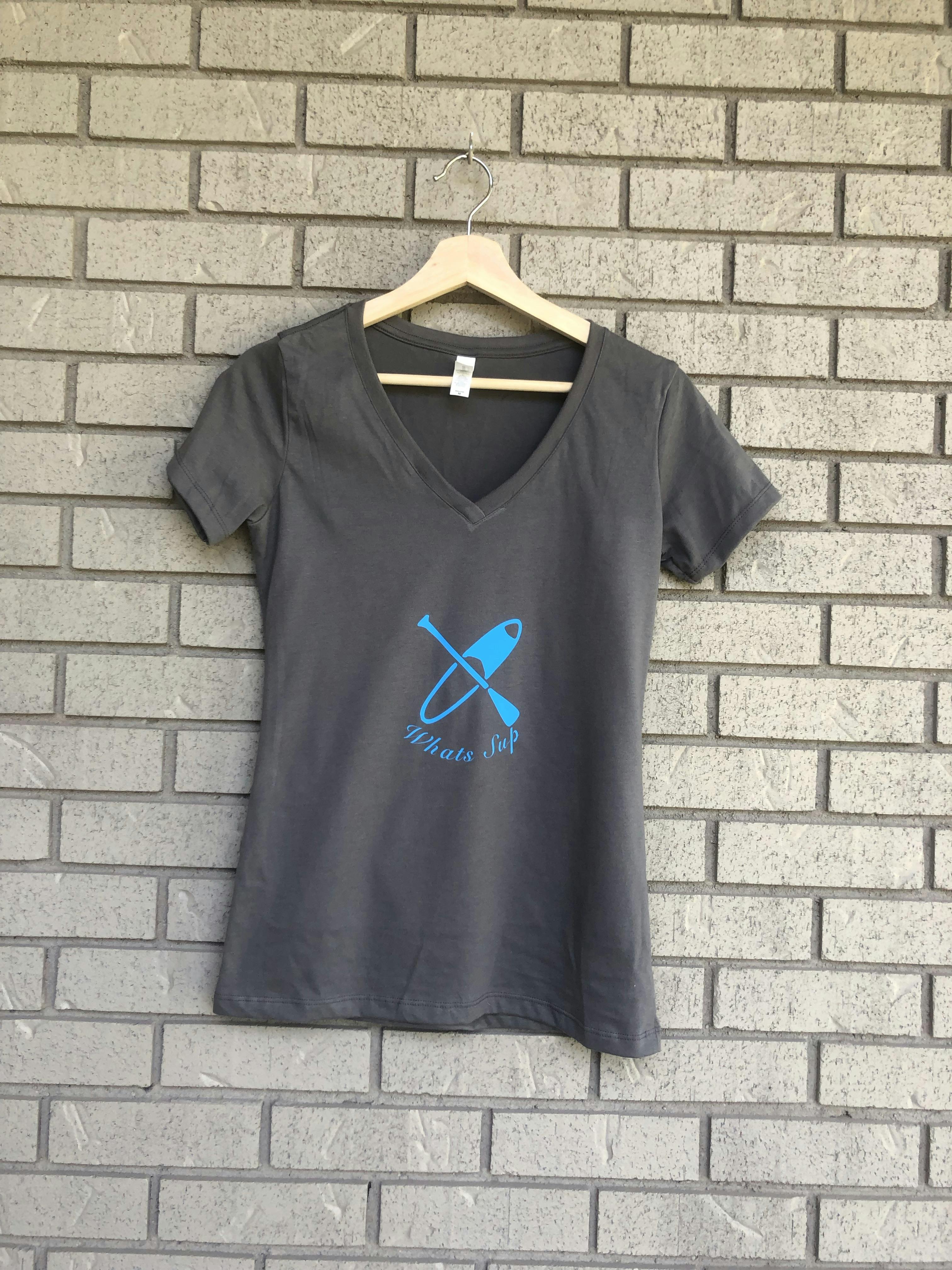 What Sup V/ neck Tee