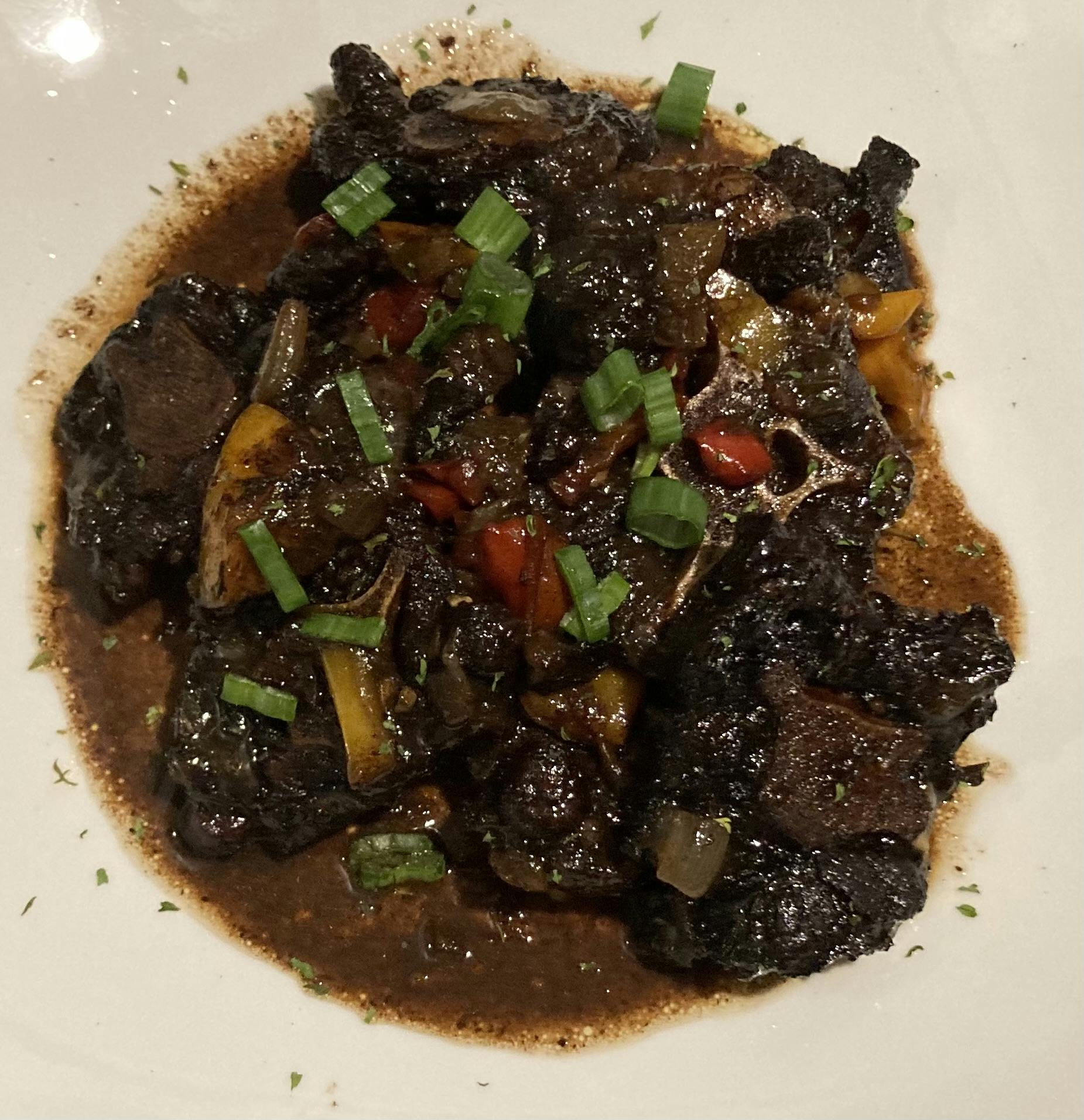 Sweet and Spicy Oxtails
