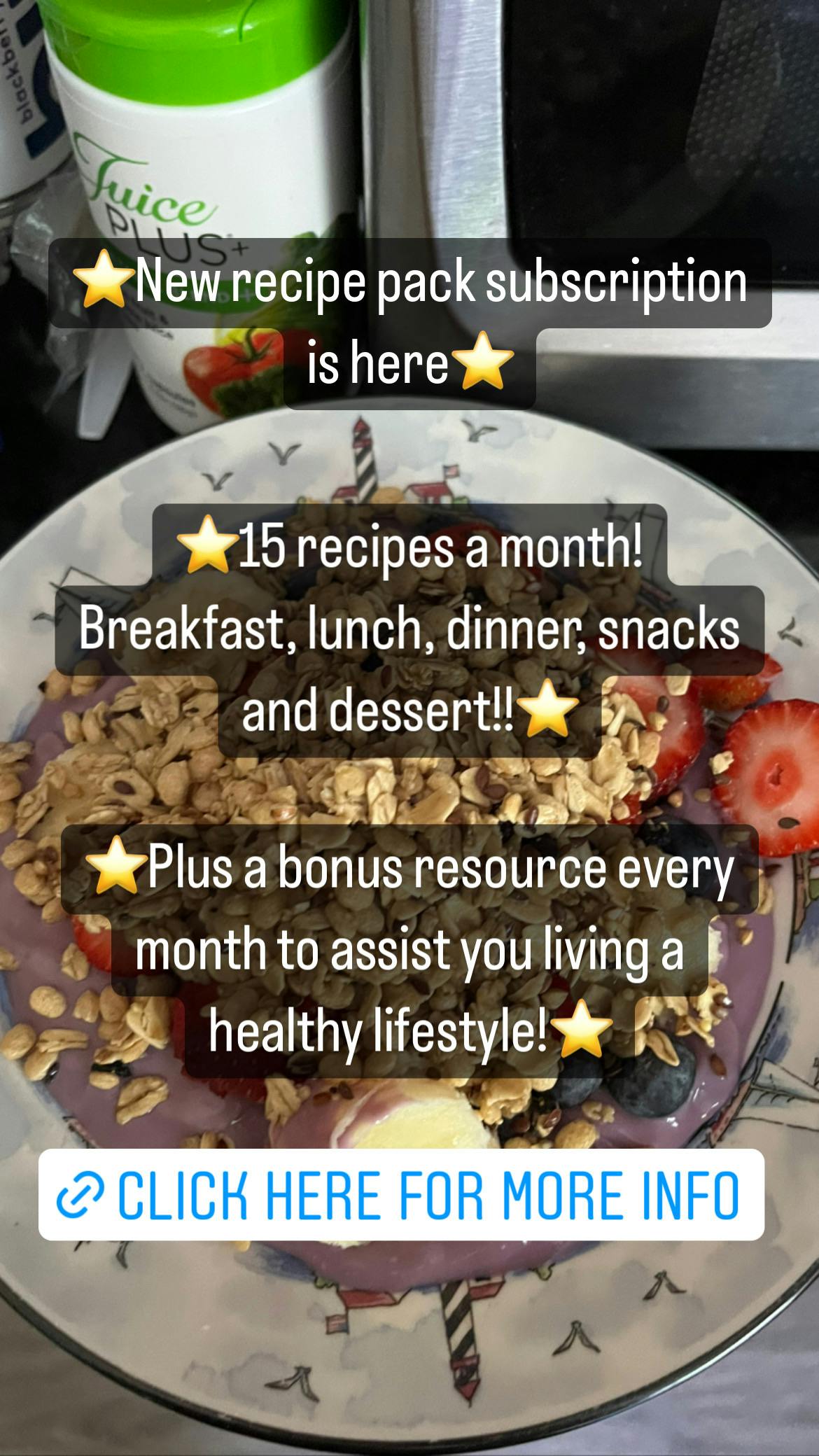 Monthly Recipe Pack Subscription 