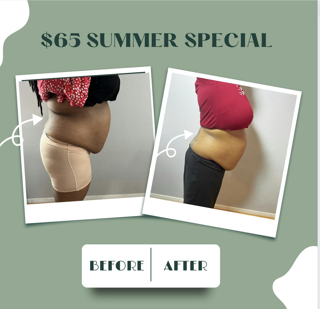 All services $65 summer special