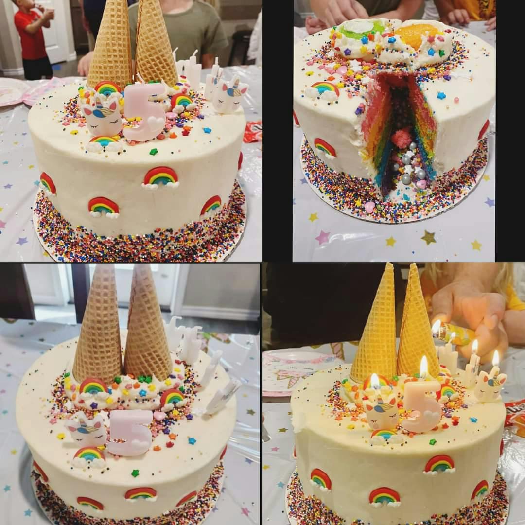 10" cake