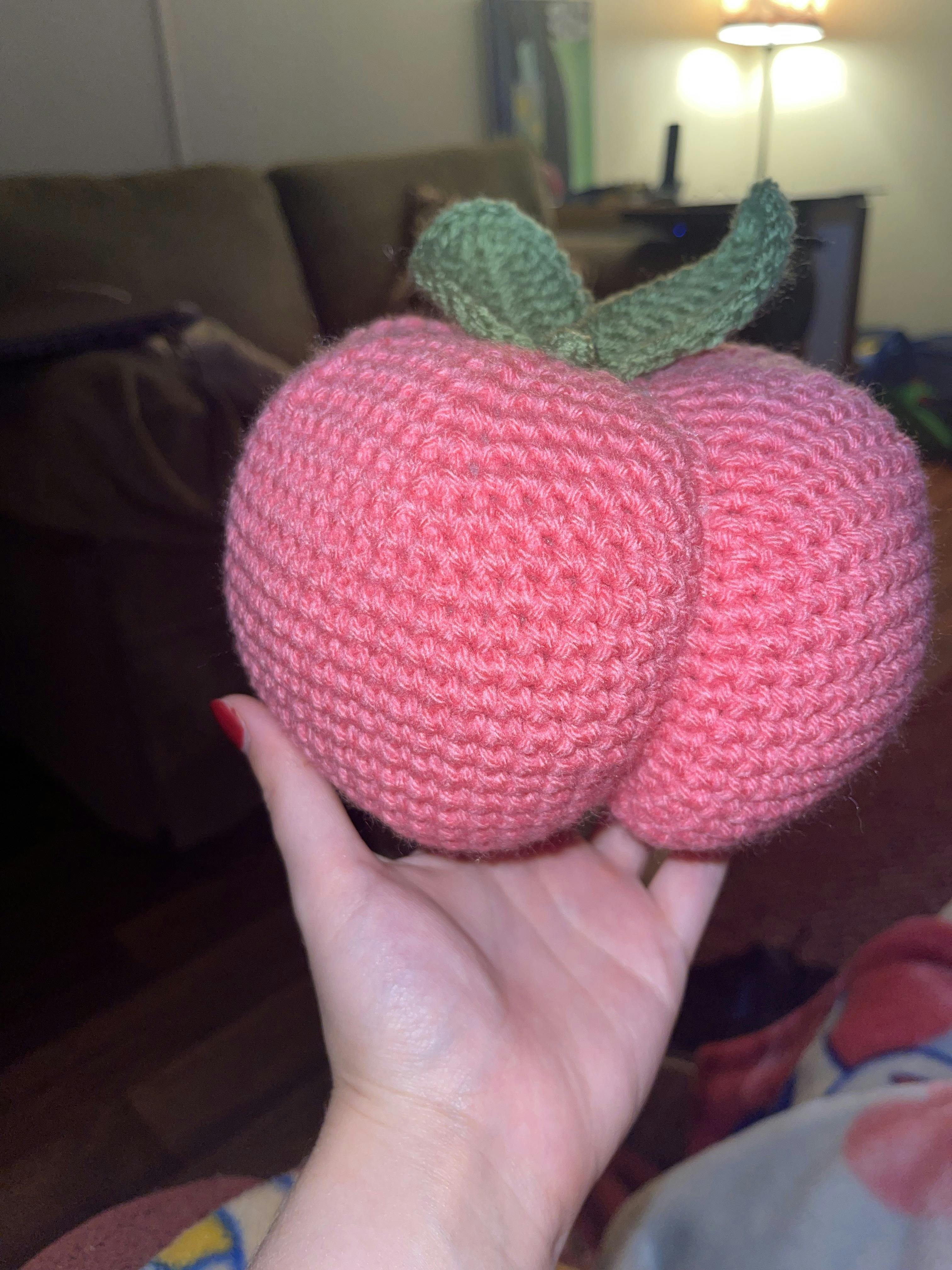 Crocheted Peach 🍑
