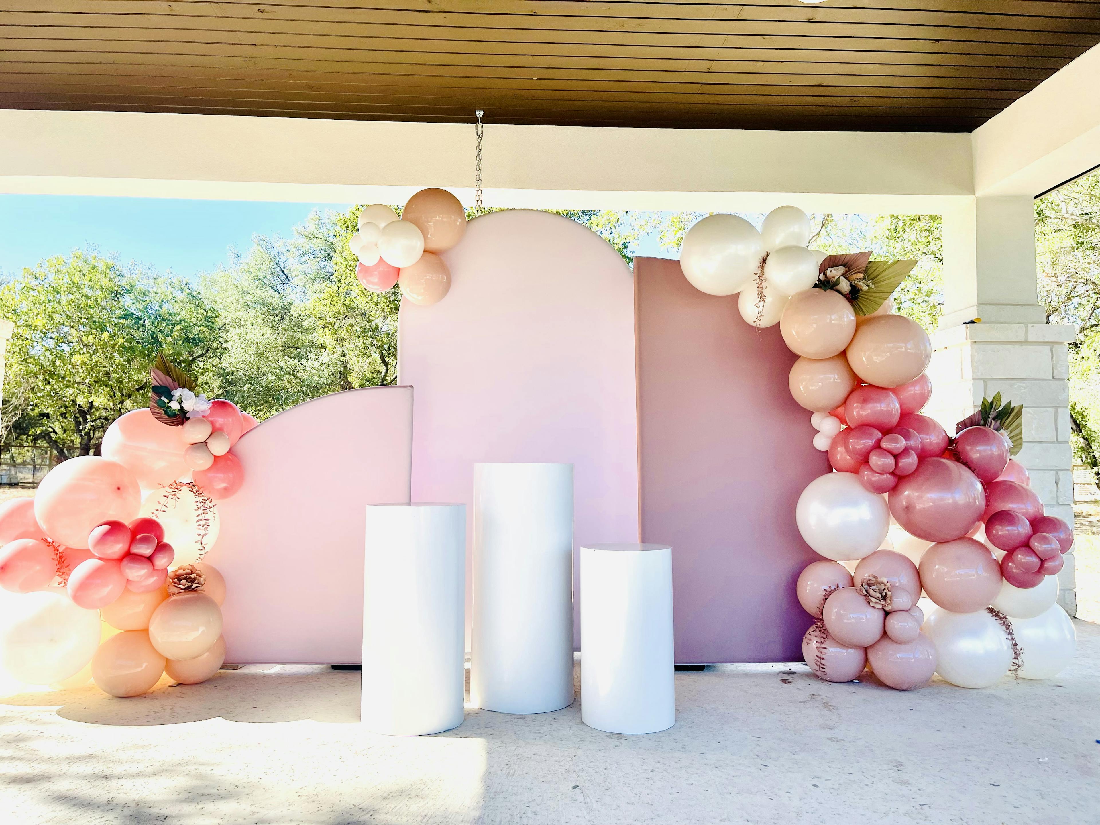 Chiara Panel Set Backdrop & Balloons