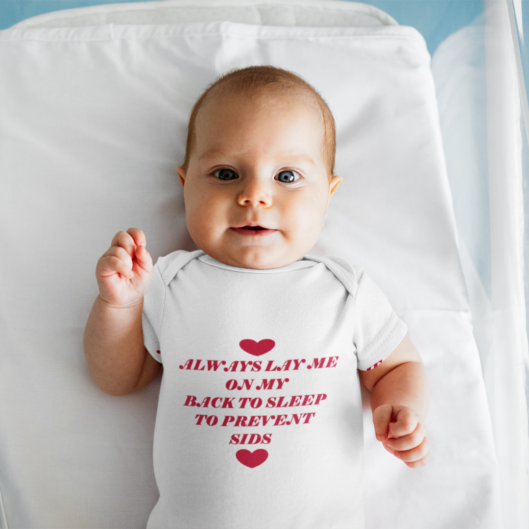 Baby onesie SIDS prevention