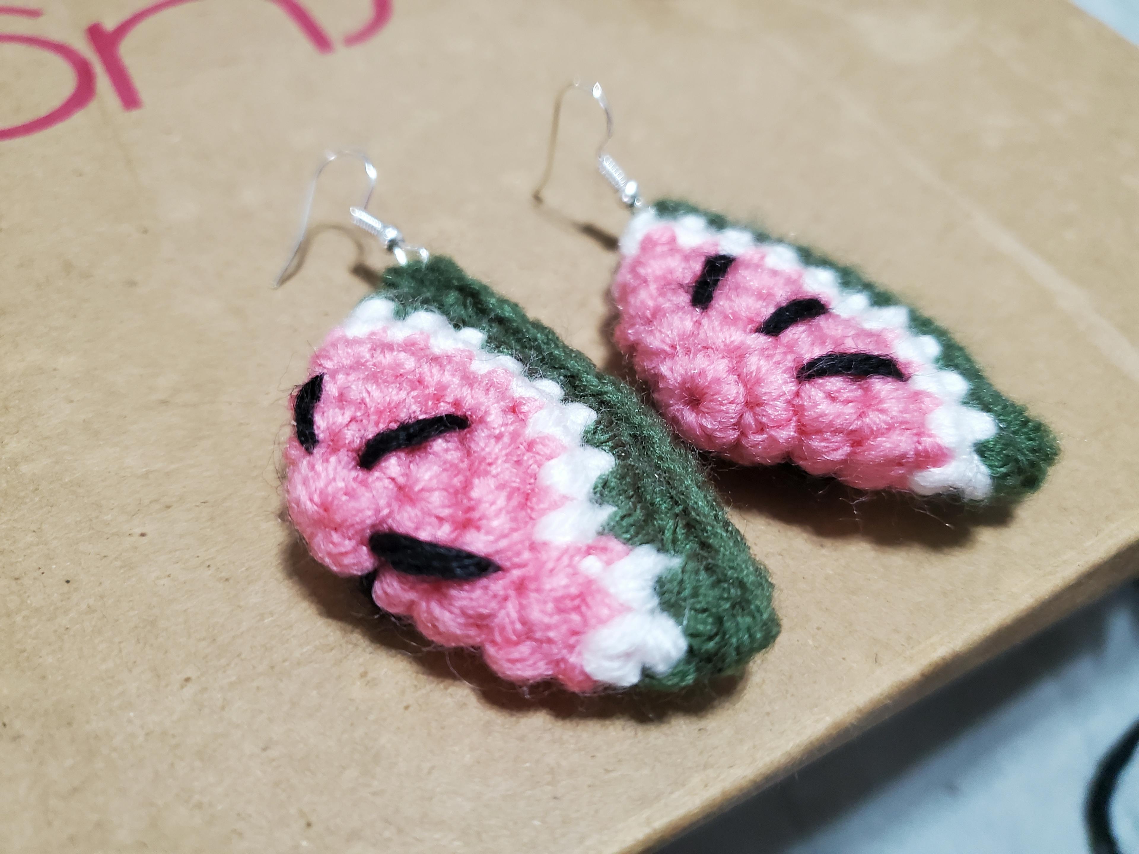 Crochet earrings 