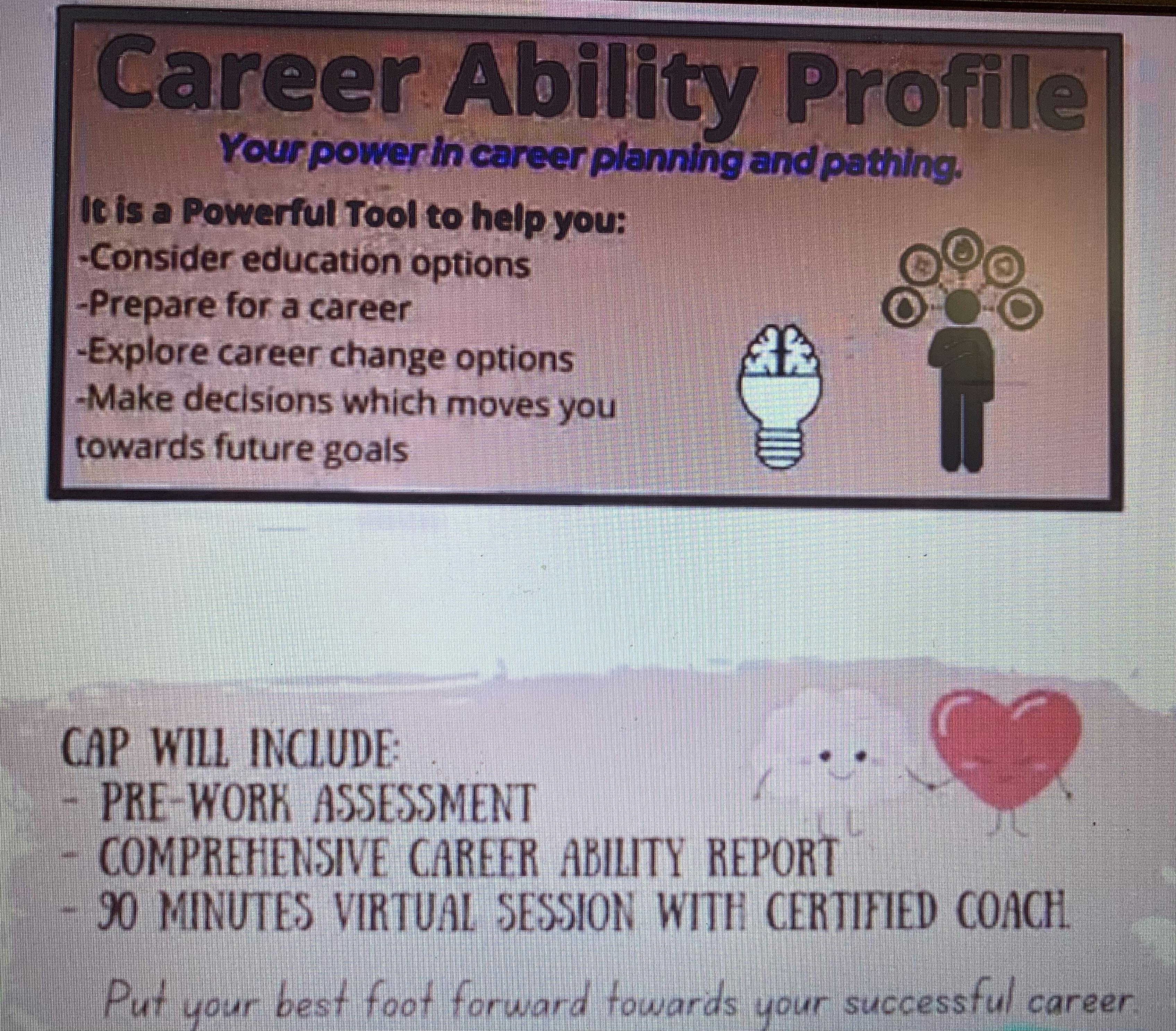 Career Ability Profile- Power up career planning
