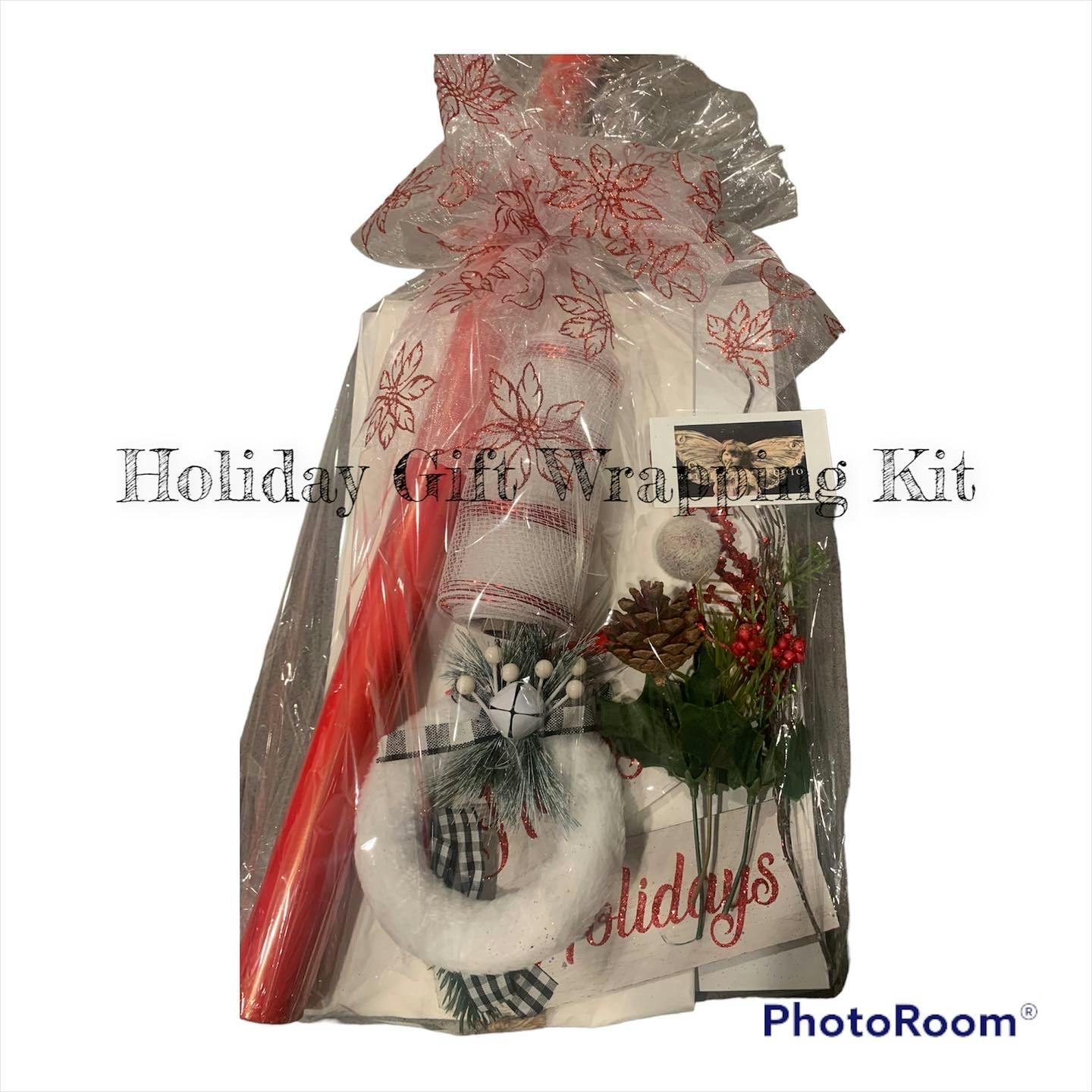 Holiday Gift Wrapping Kit 