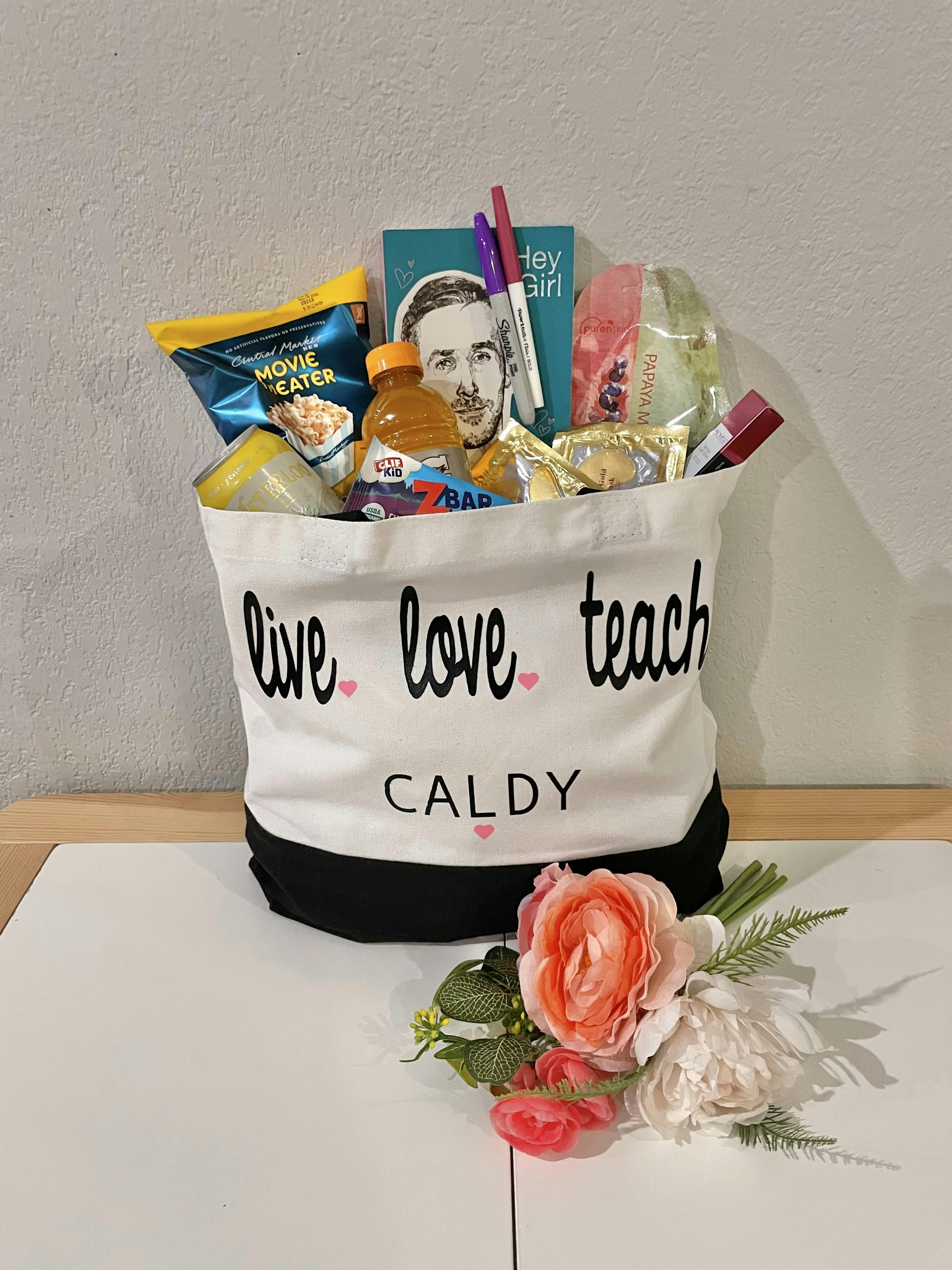 Teacher Gift Bag | Personalized Teacher Gift