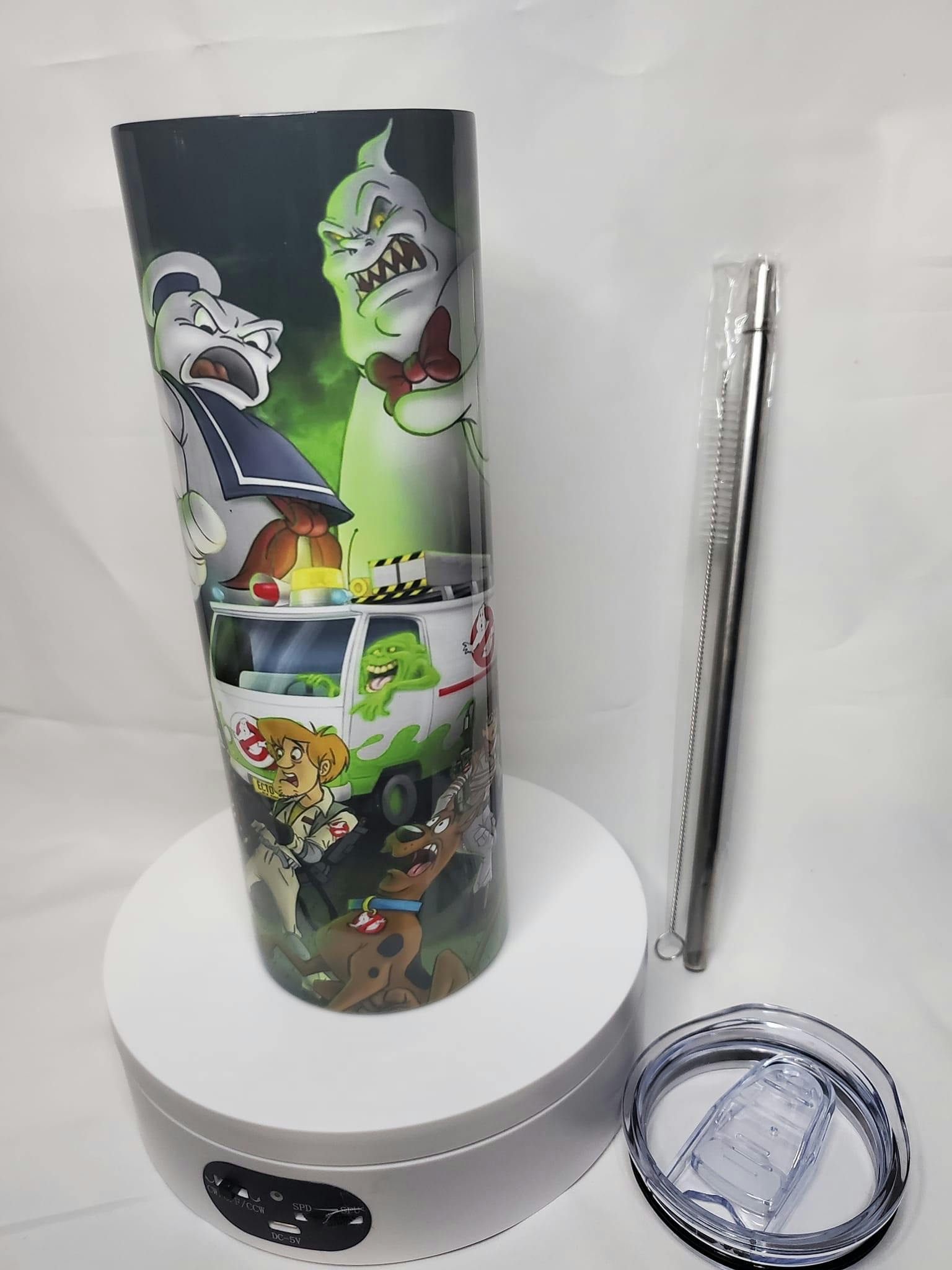 Ghost Busters and Scooby Doo Tumbler