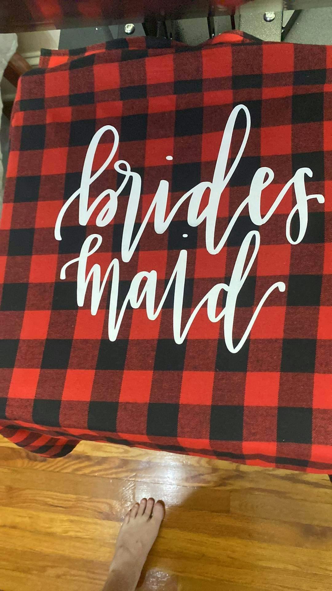 Bridal Party Flannels
