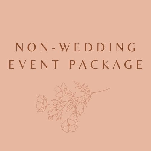 Non-Wedding Event Package