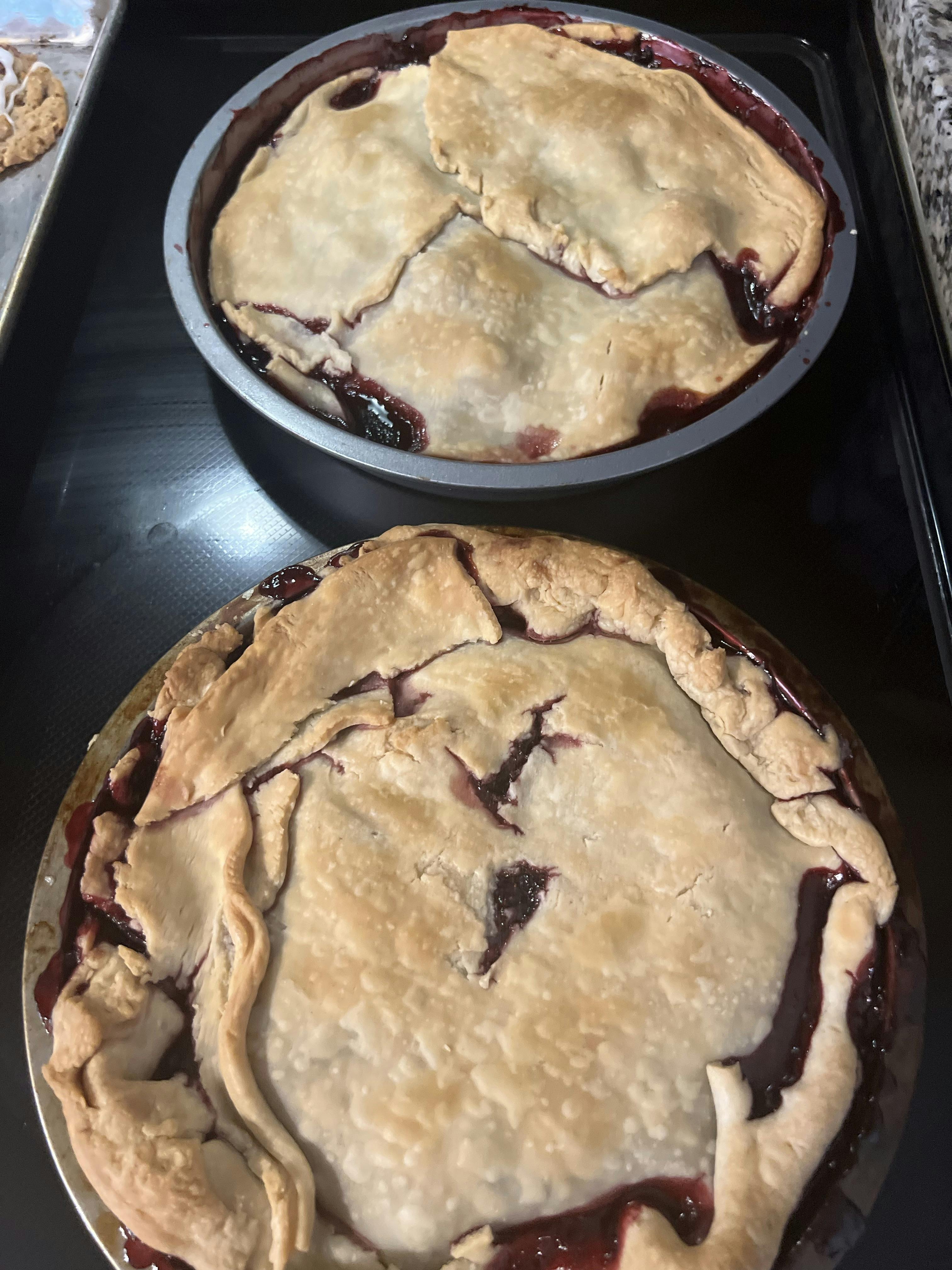 Three Berry Pie 