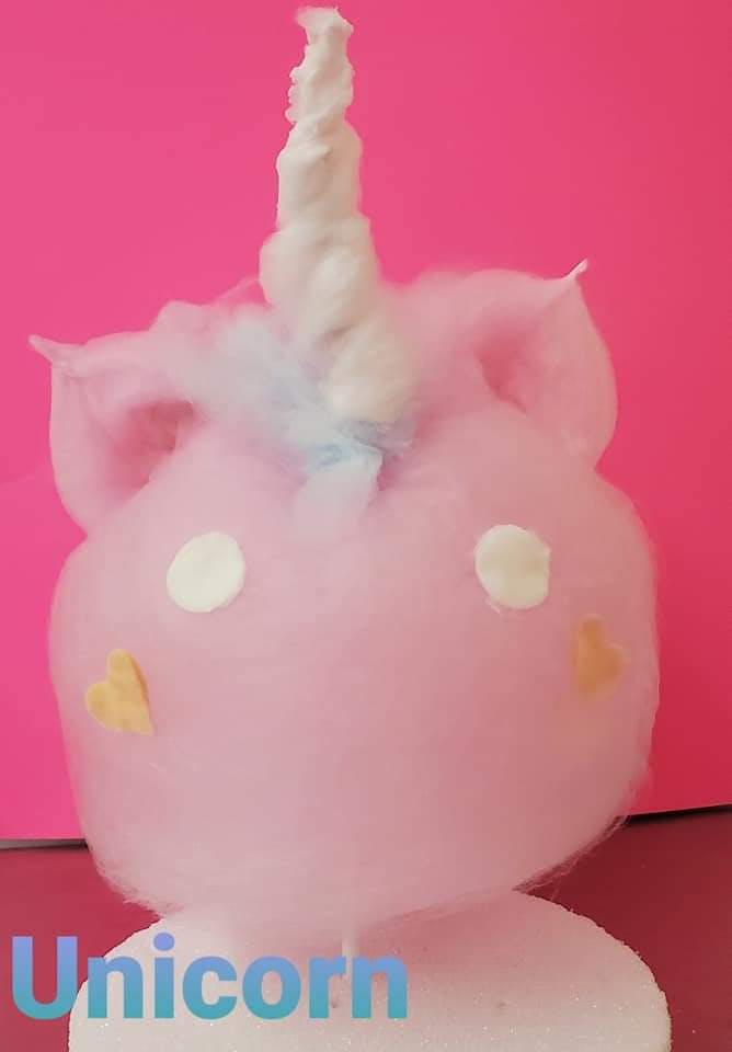Catering cotton candy animal designs
