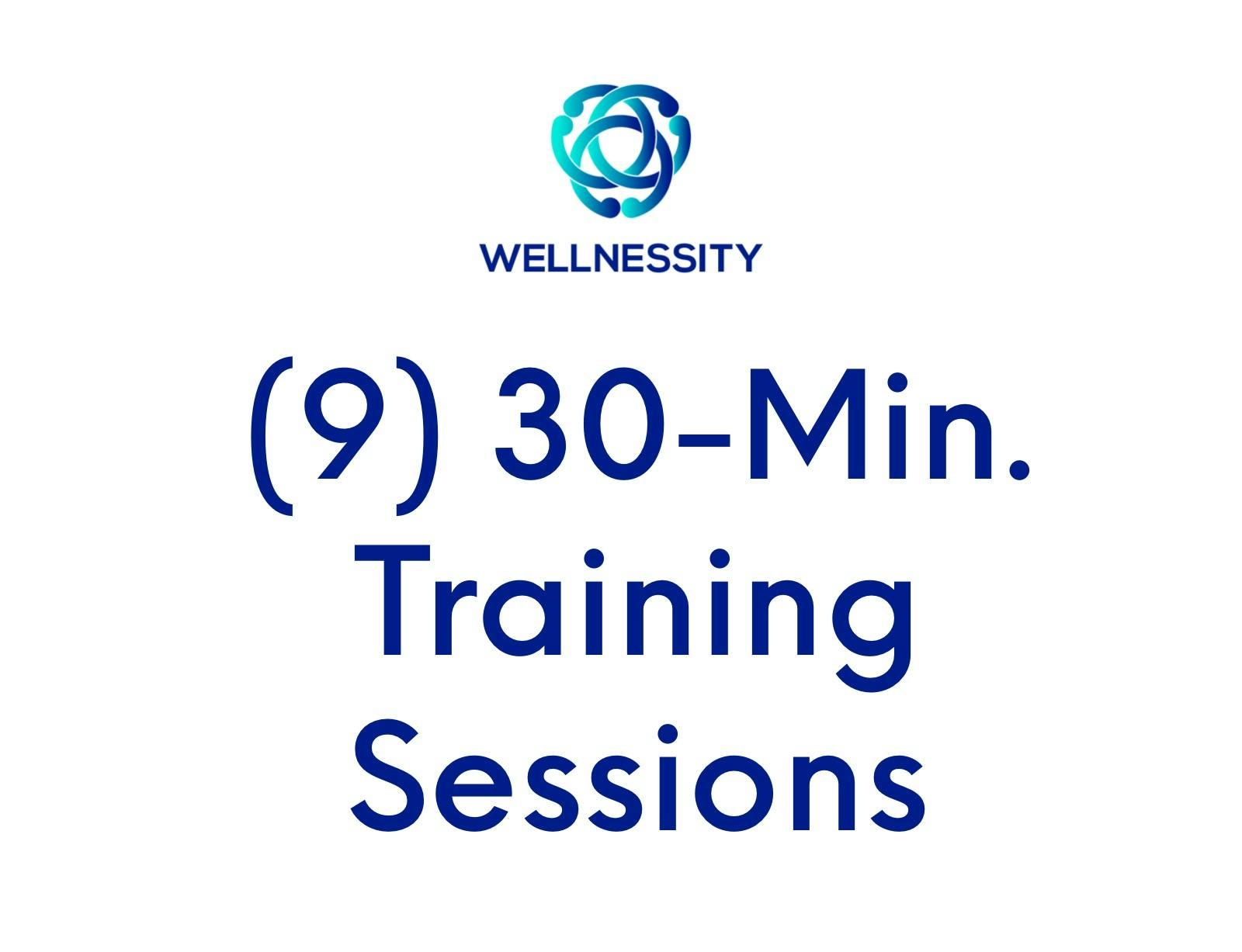Nine 30-Minute Personal Training  Sessions