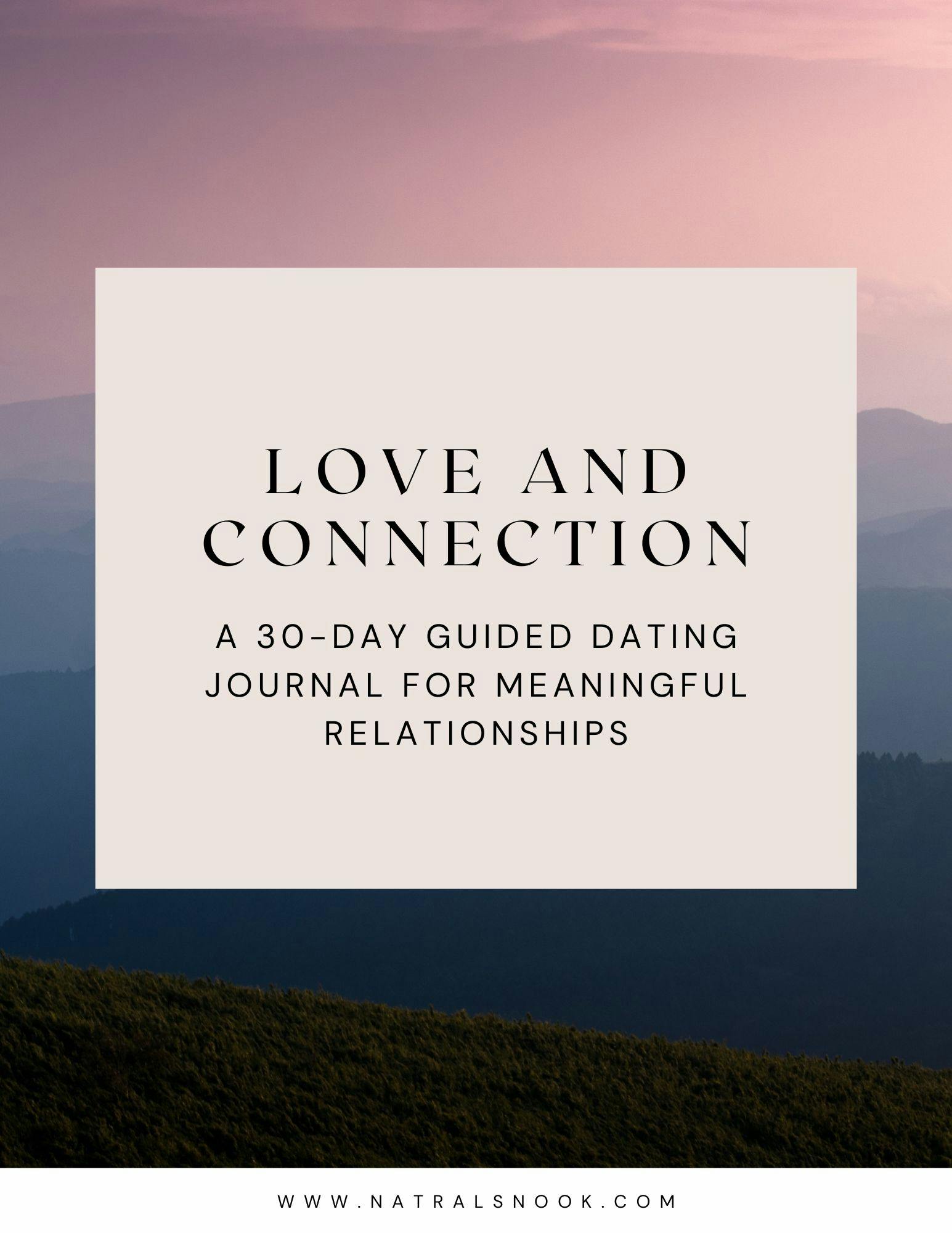 Love and Connection 30-Day Planner