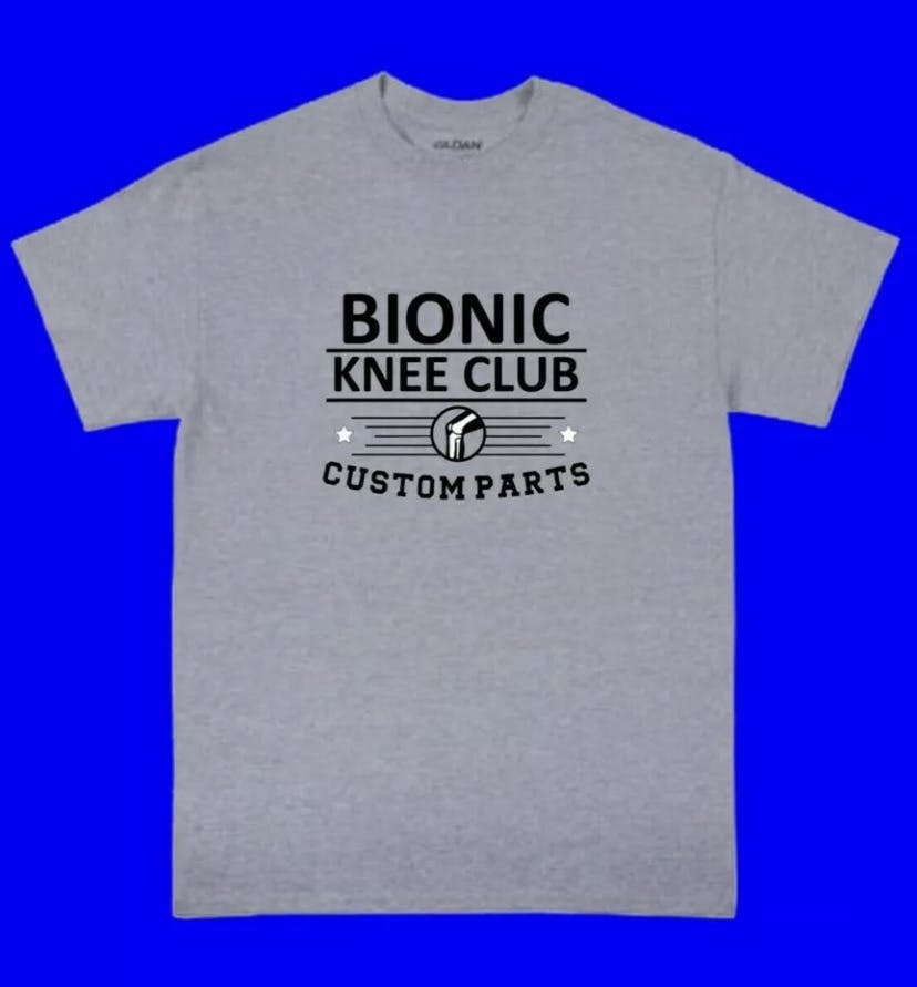 Knee Replacement T-shirt - Bionic Knee Club 