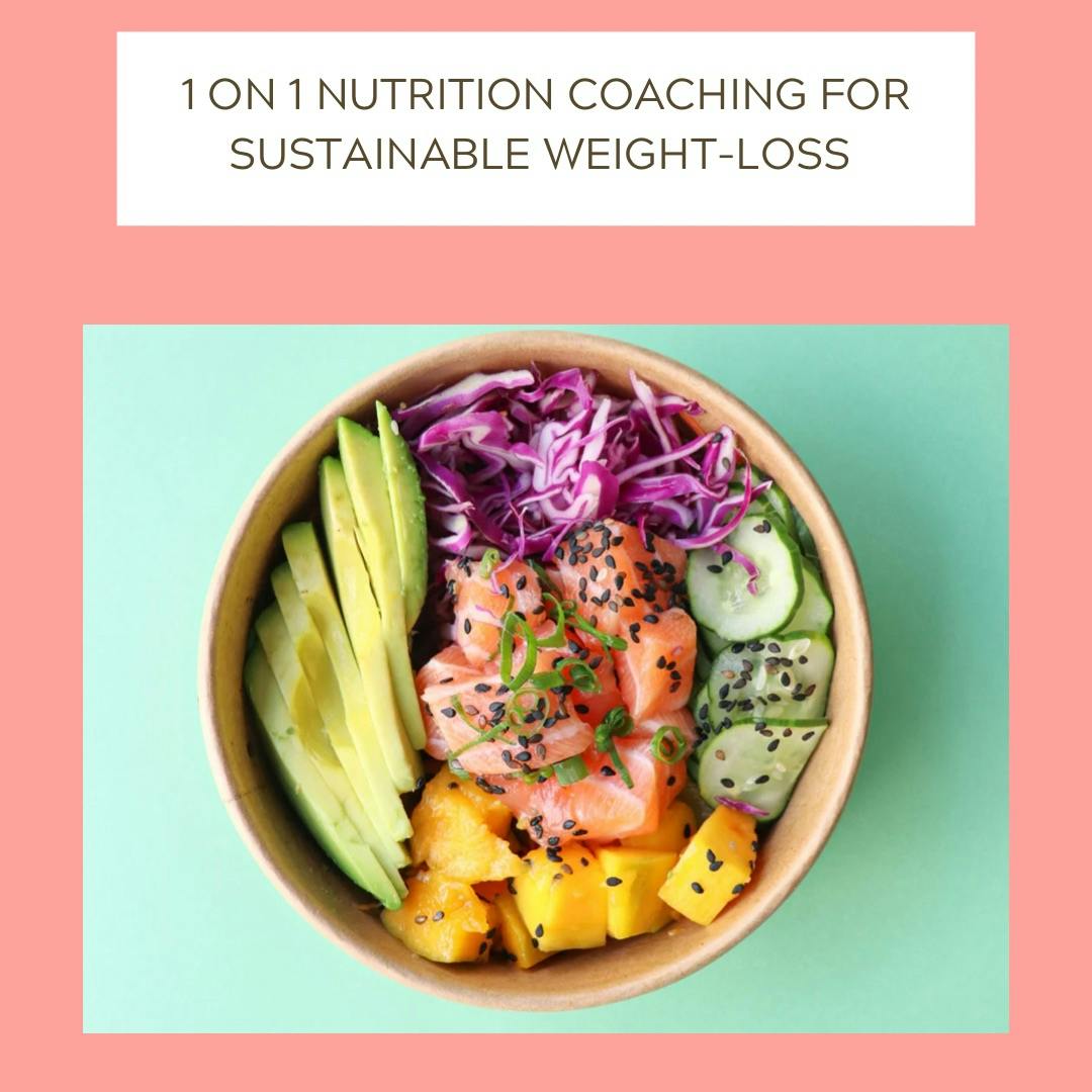 1 on 1 Nutrition Coaching Package (4-6 months)