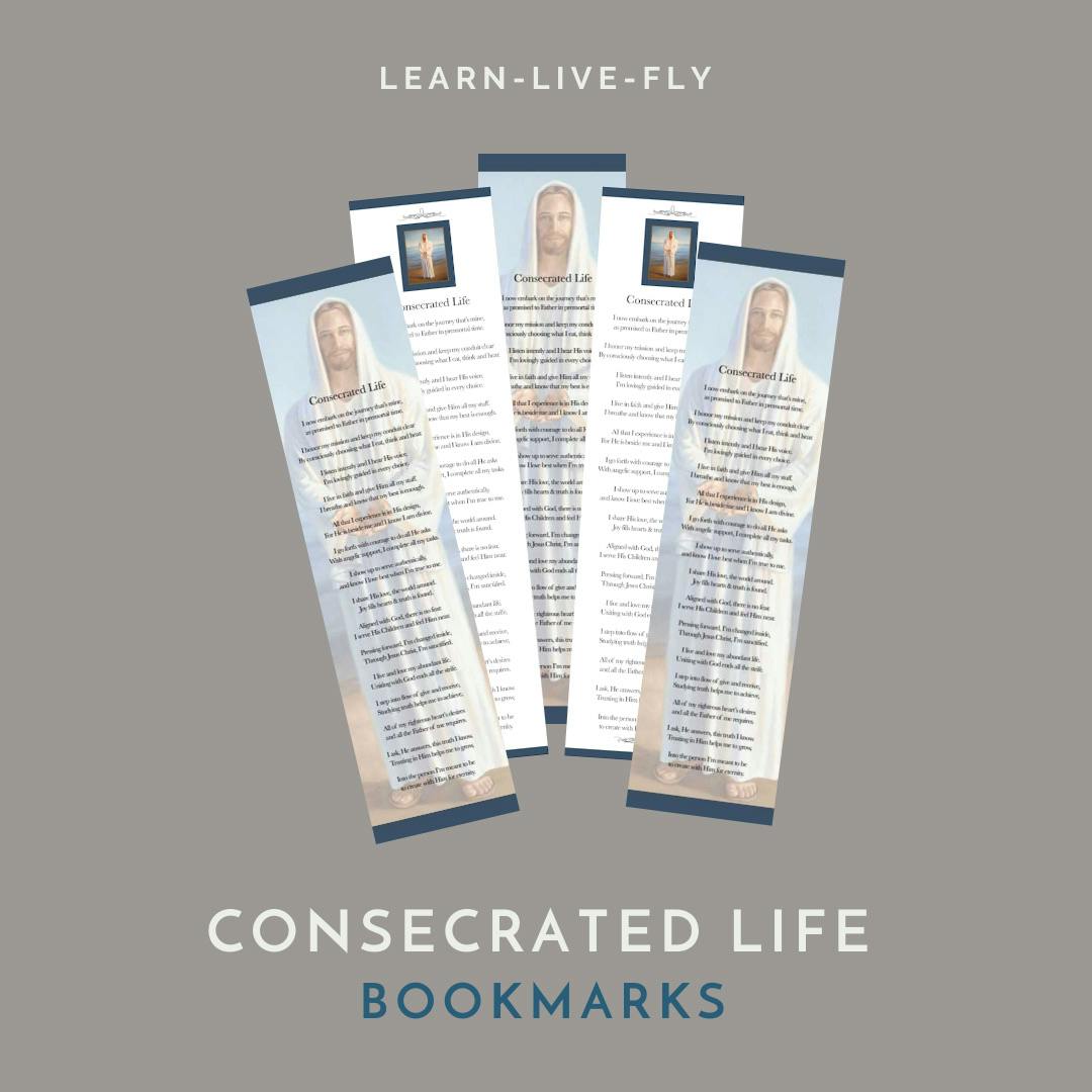 Consecrated Life Poem Bookmarks (5pk)