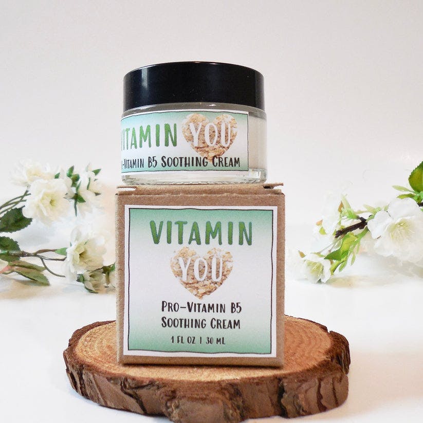 Vitamin B5 Soothing Cream w Aloe Vera & Oatmeal