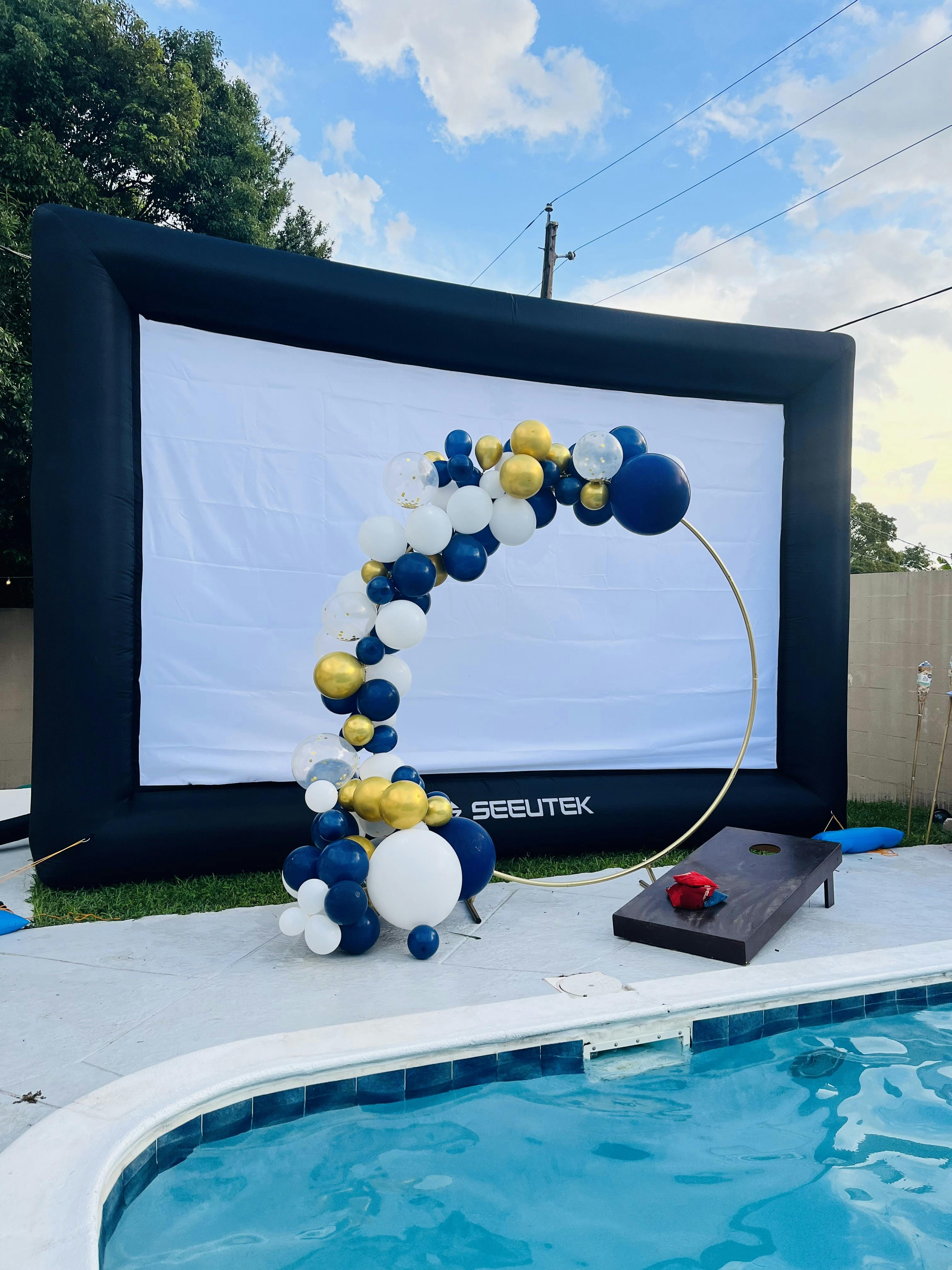 20ft Inflatable screen package