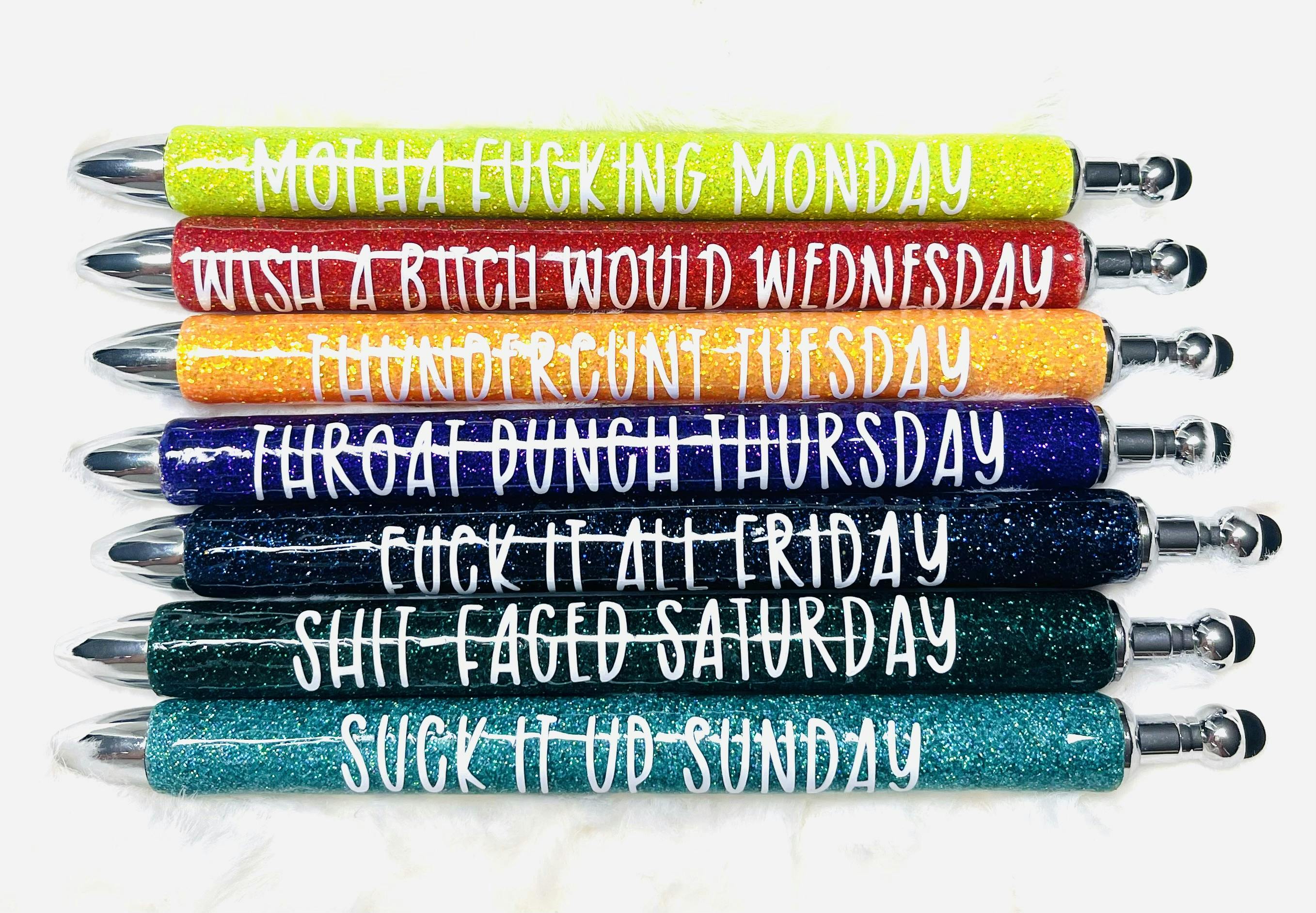 Days of the Week Pens