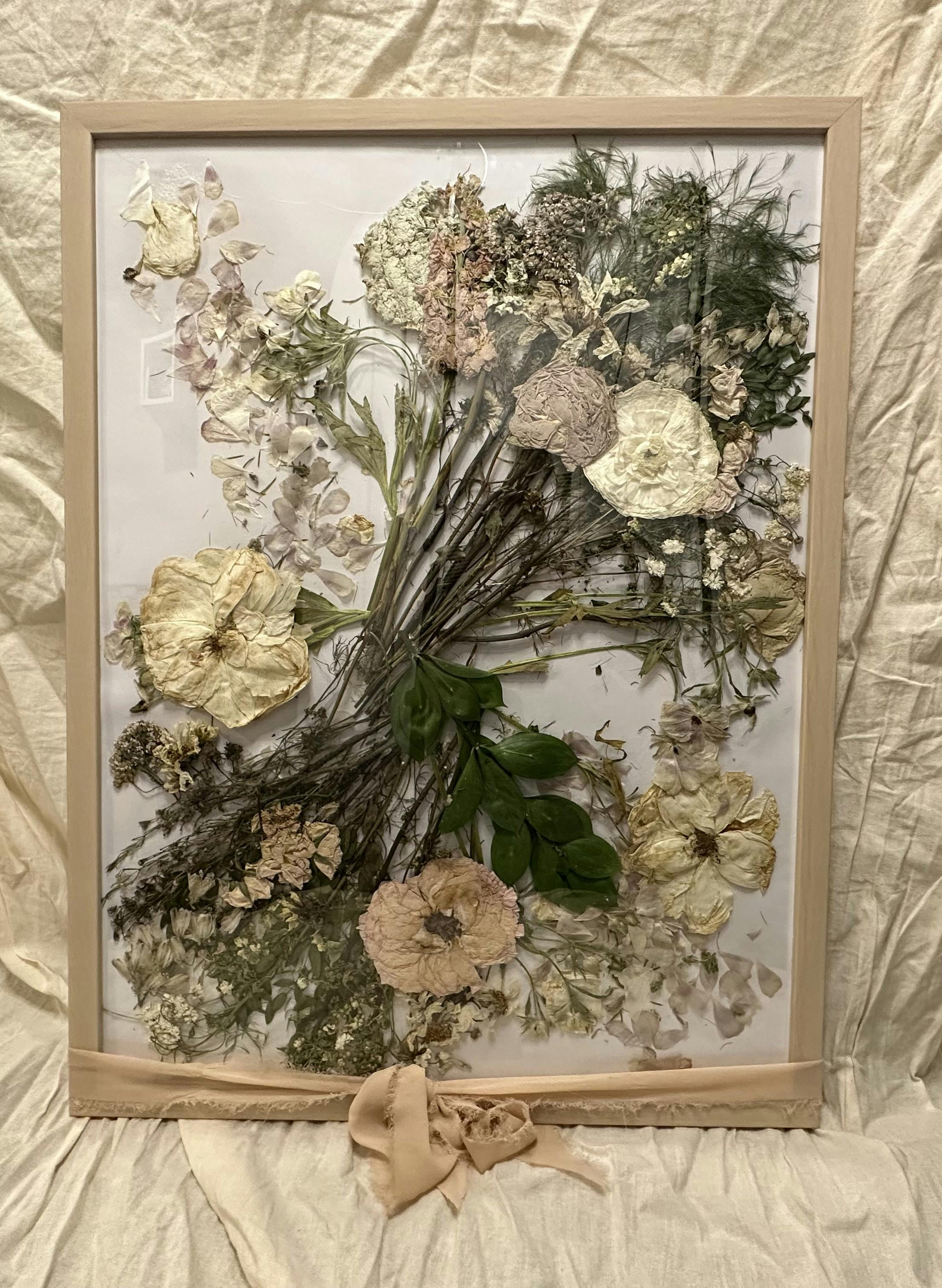 16x20 Framed Wedding Bouquet