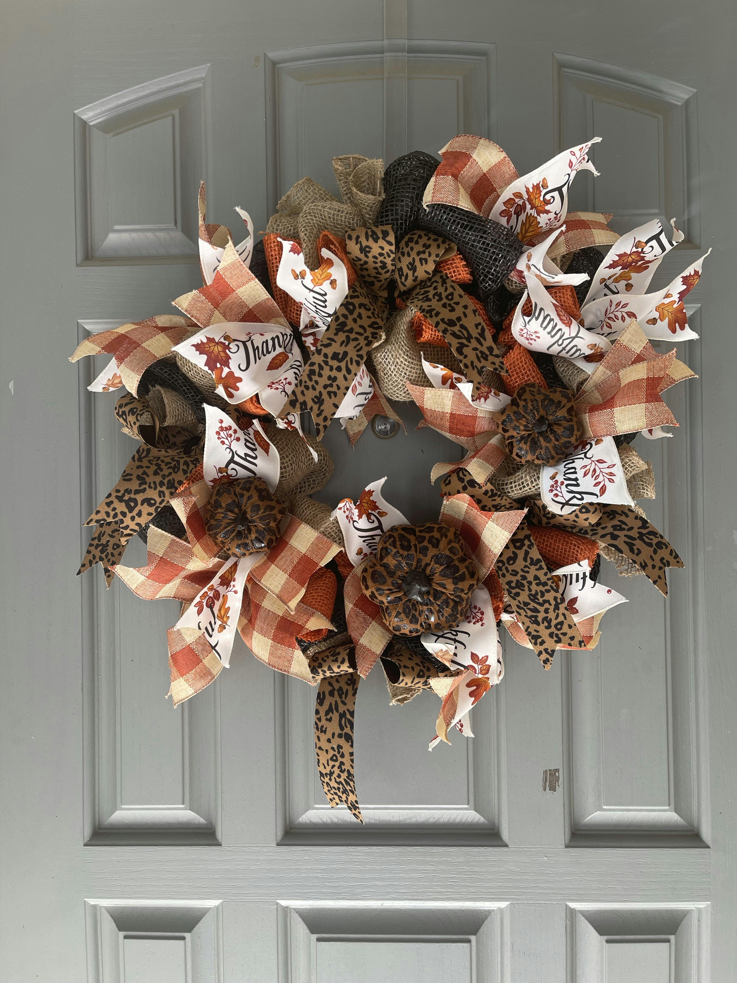 Cheetalicious Wreath