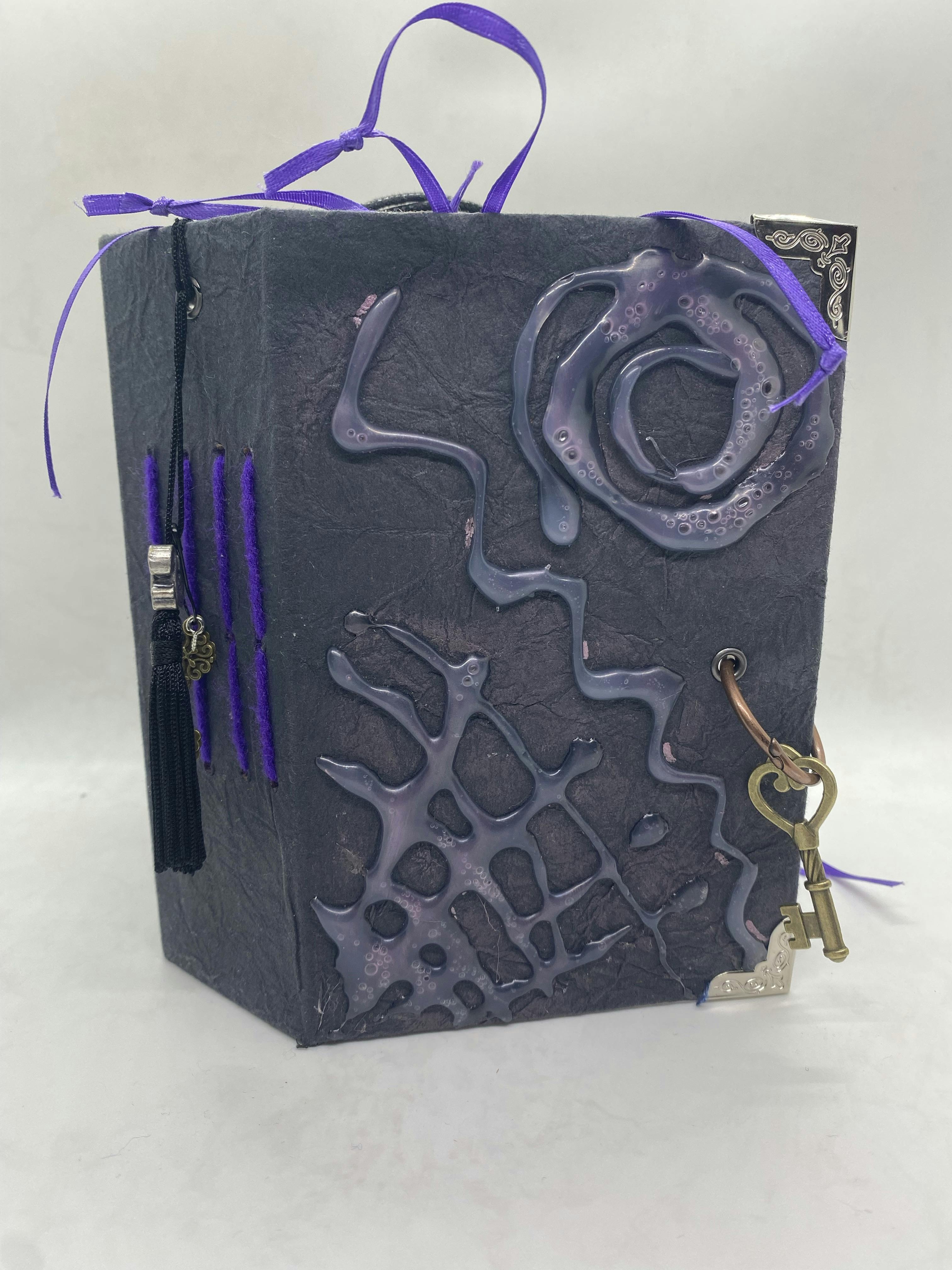Hand Made Junk Journal - Witchy Themed