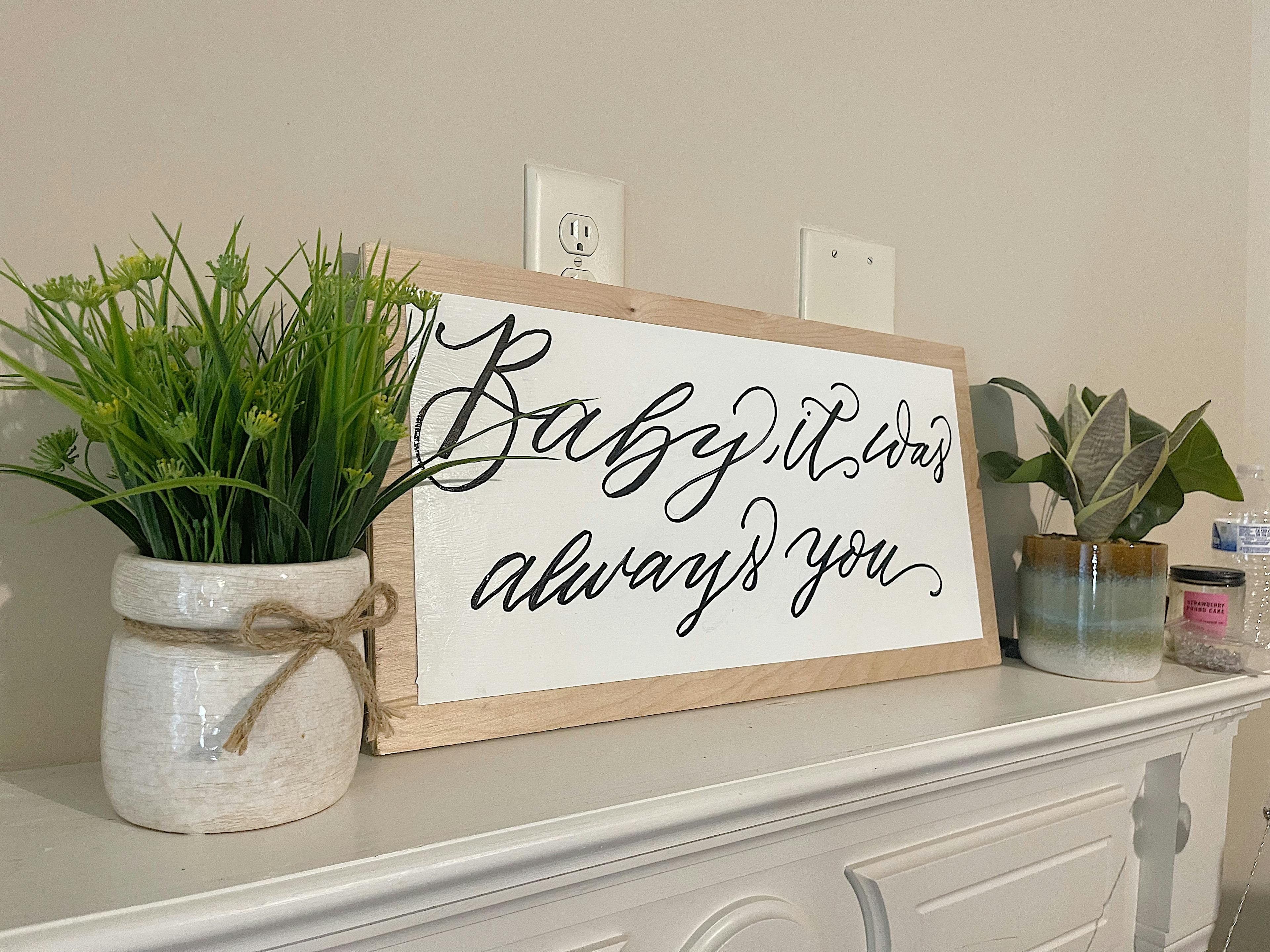 Bride & Groom Gift | Bedroom Sign | Wedding Gift