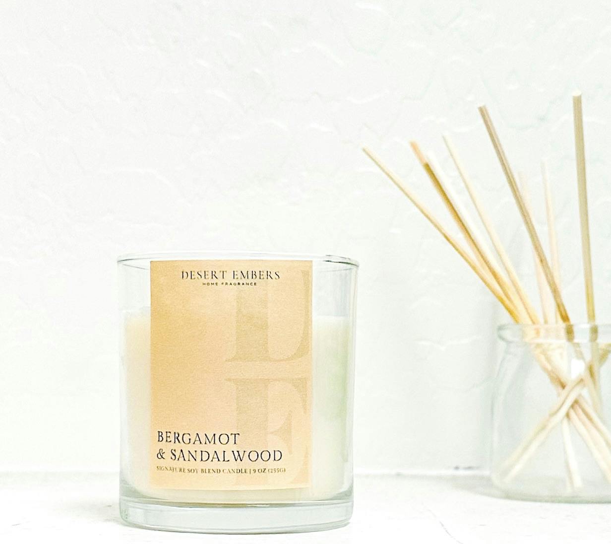 Bergamot & Sandalwood Candle 