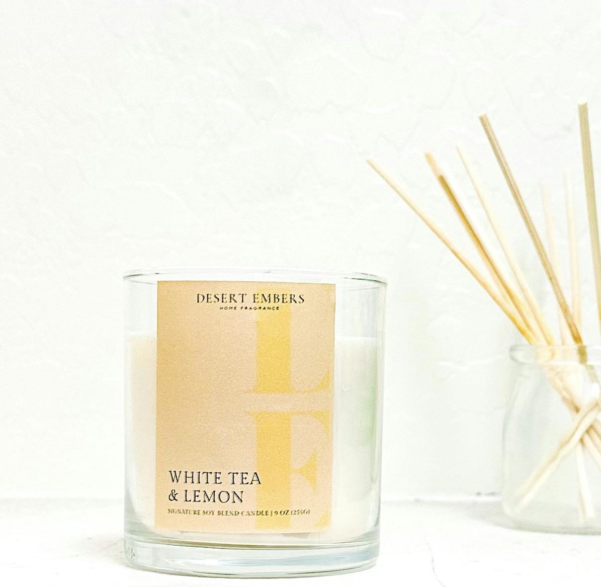 White Tea & Lemon Candle